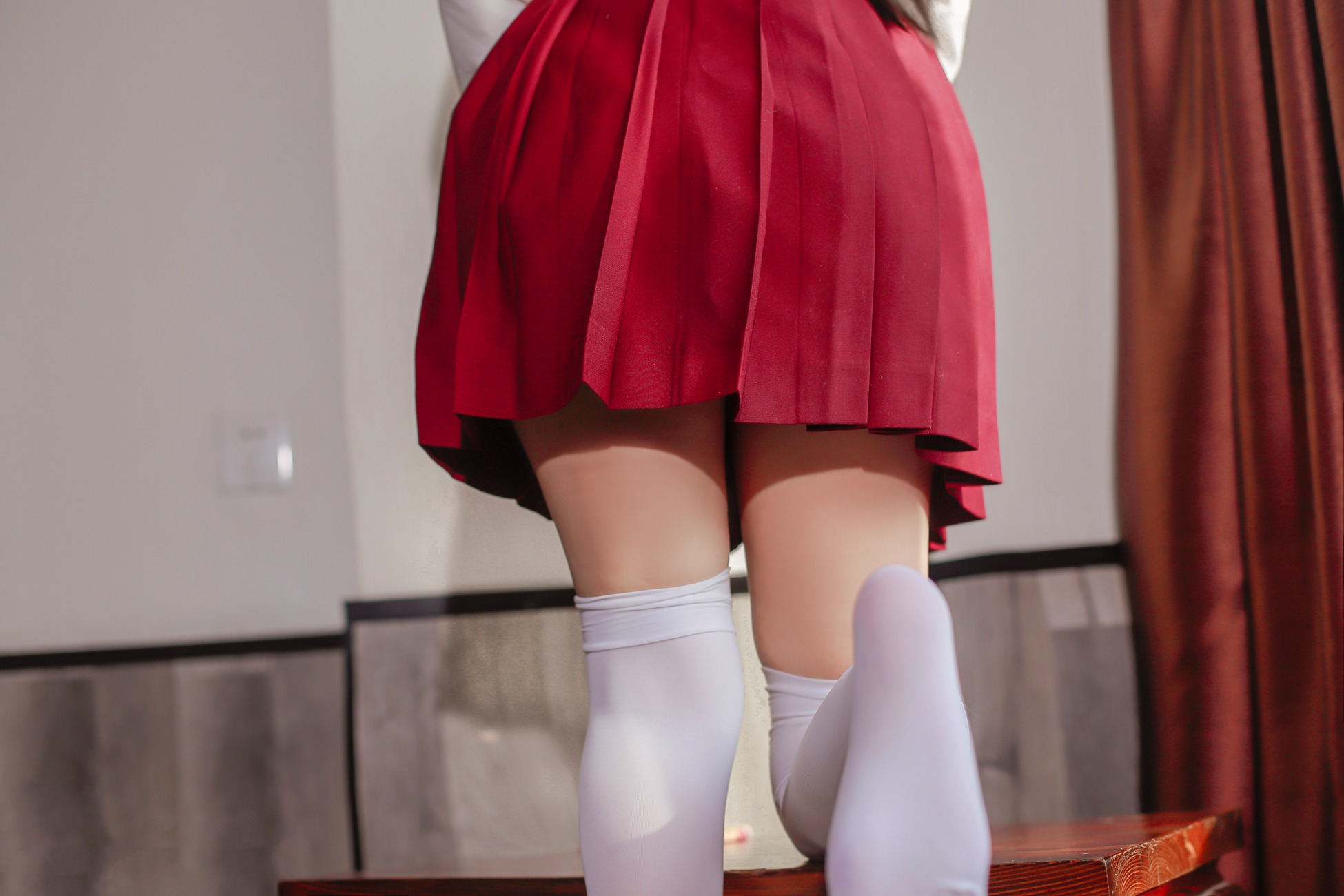 图片[26]-[喵糖映画]VOL.450 一袭红裙[28P] – 速更版-美库