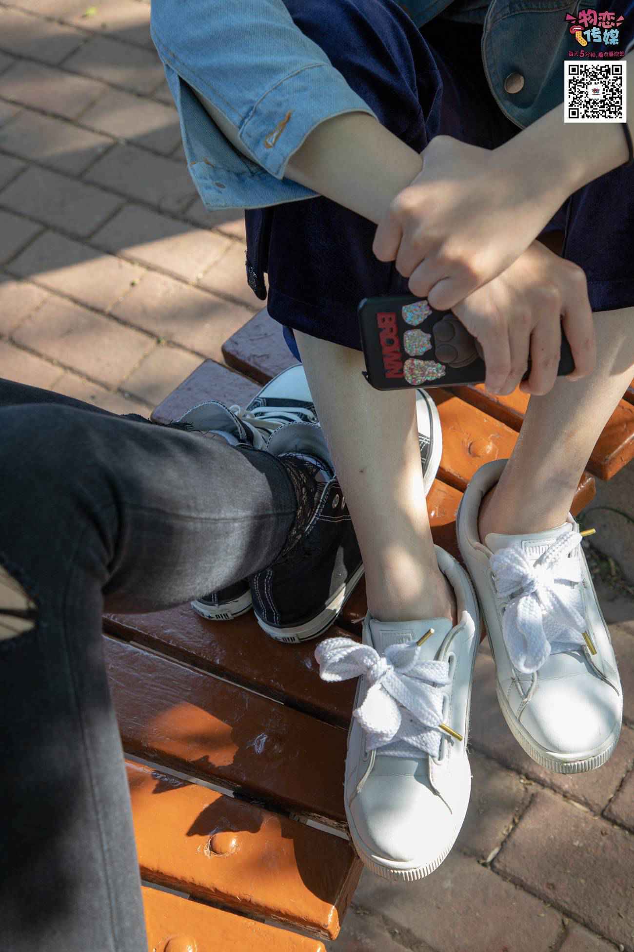 图片[14]-[物恋传媒] NO.010 纯的闺蜜情，纯纯的鞋子与棉袜 [209P] – 速更版-美库