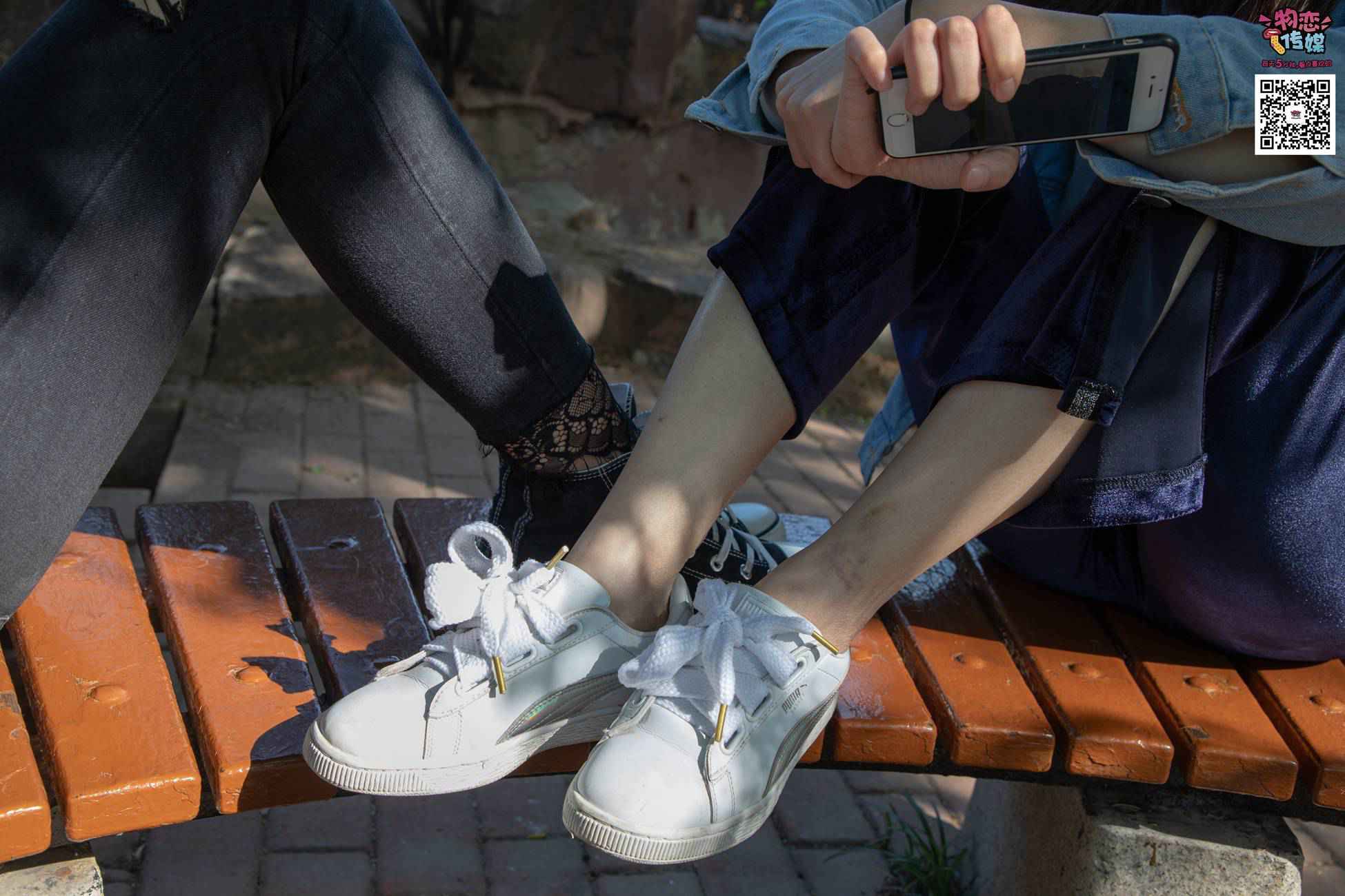 图片[17]-[物恋传媒] NO.010 纯的闺蜜情，纯纯的鞋子与棉袜 [209P] – 速更版-美库