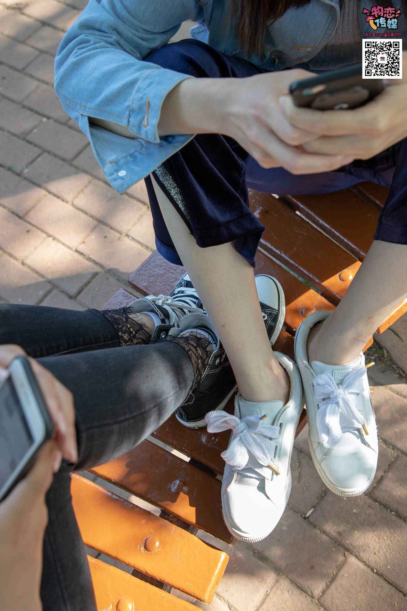 图片[26]-[物恋传媒] NO.010 纯的闺蜜情，纯纯的鞋子与棉袜 [209P] – 速更版-美库