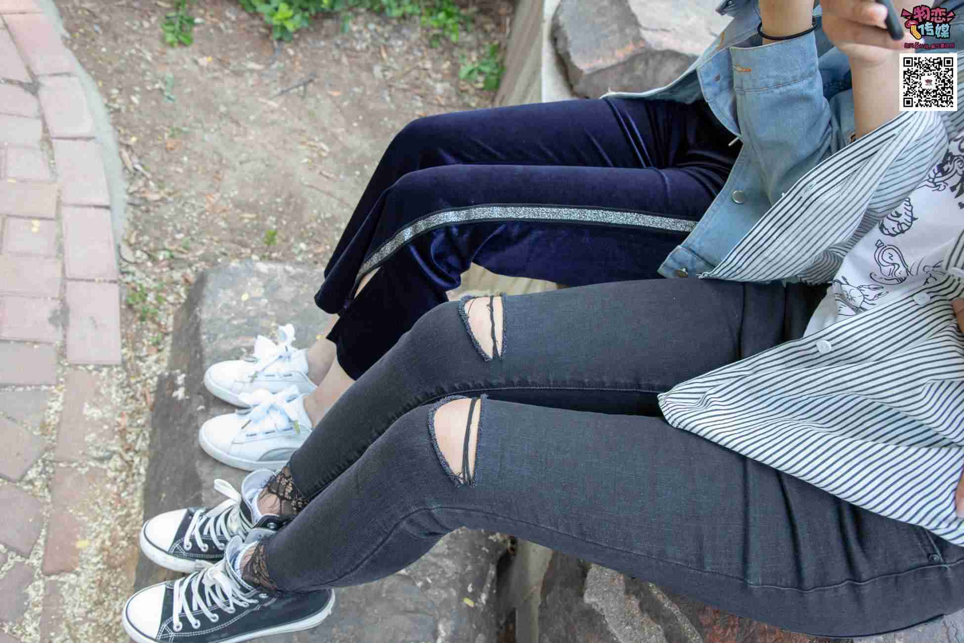 图片[32]-[物恋传媒] NO.010 纯的闺蜜情，纯纯的鞋子与棉袜 [209P] – 速更版-美库