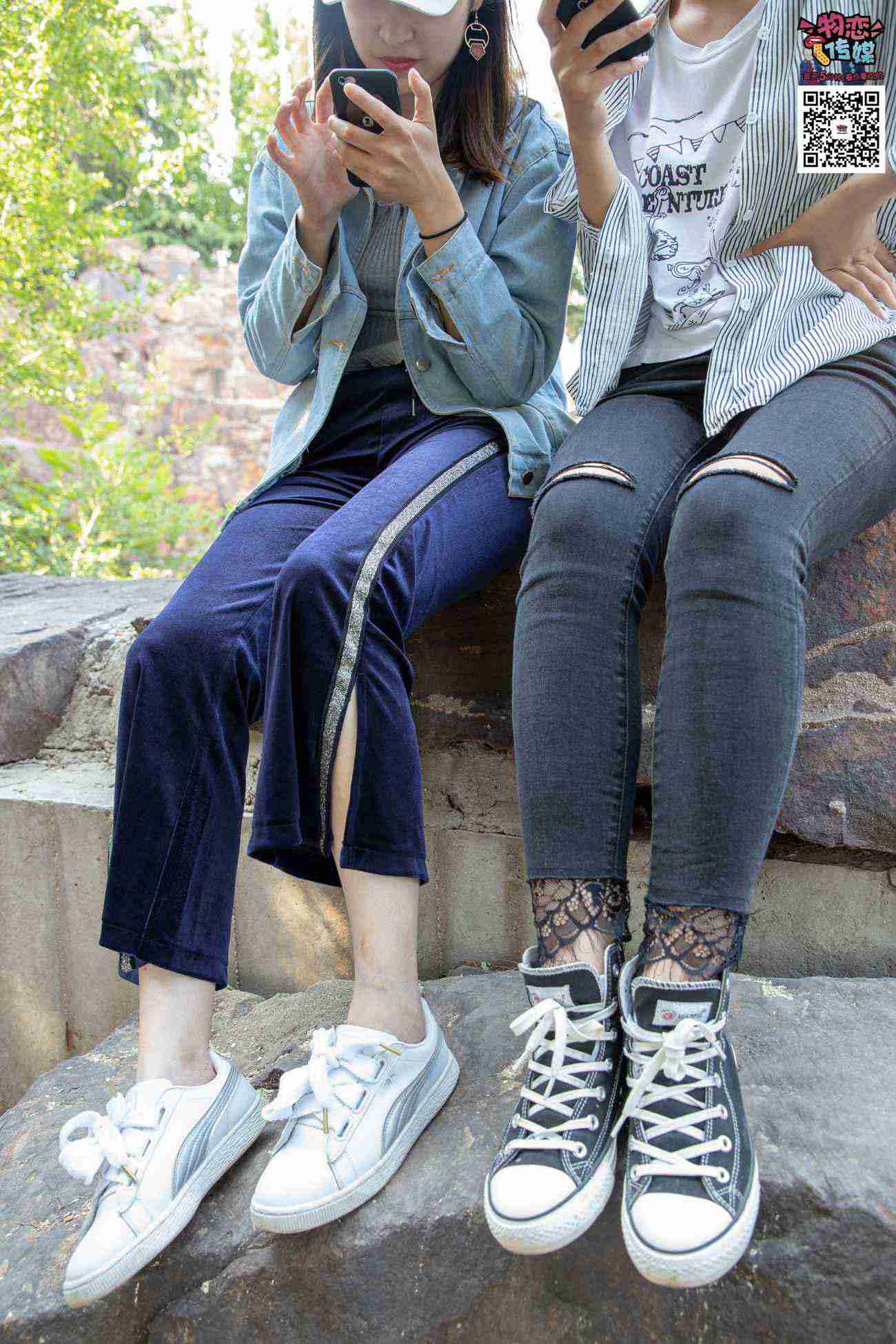 图片[35]-[物恋传媒] NO.010 纯的闺蜜情，纯纯的鞋子与棉袜 [209P] – 速更版-美库