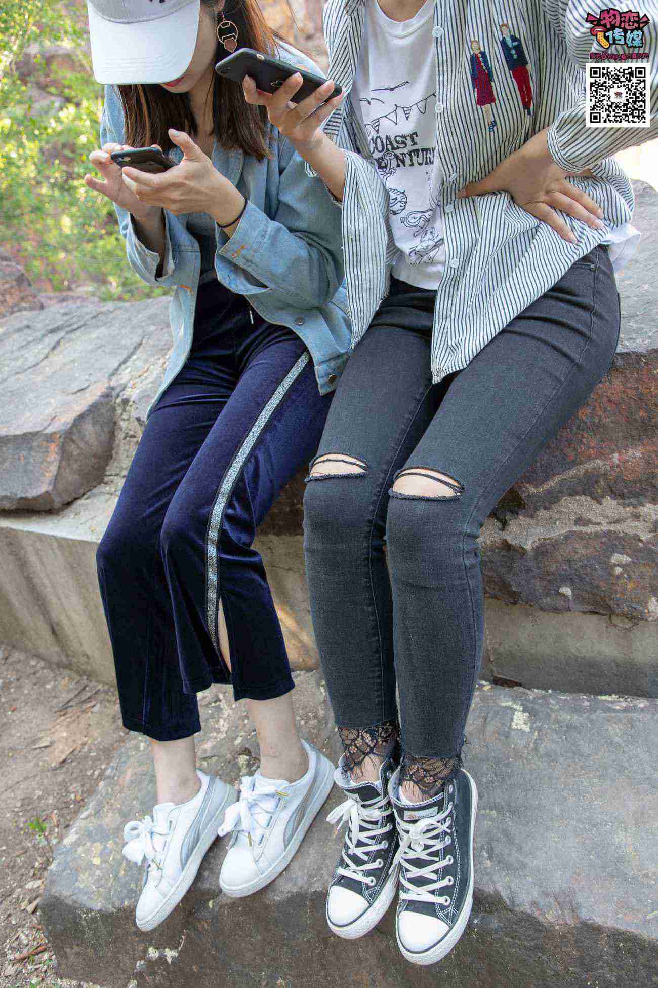 图片[36]-[物恋传媒] NO.010 纯的闺蜜情，纯纯的鞋子与棉袜 [209P] – 速更版-美库