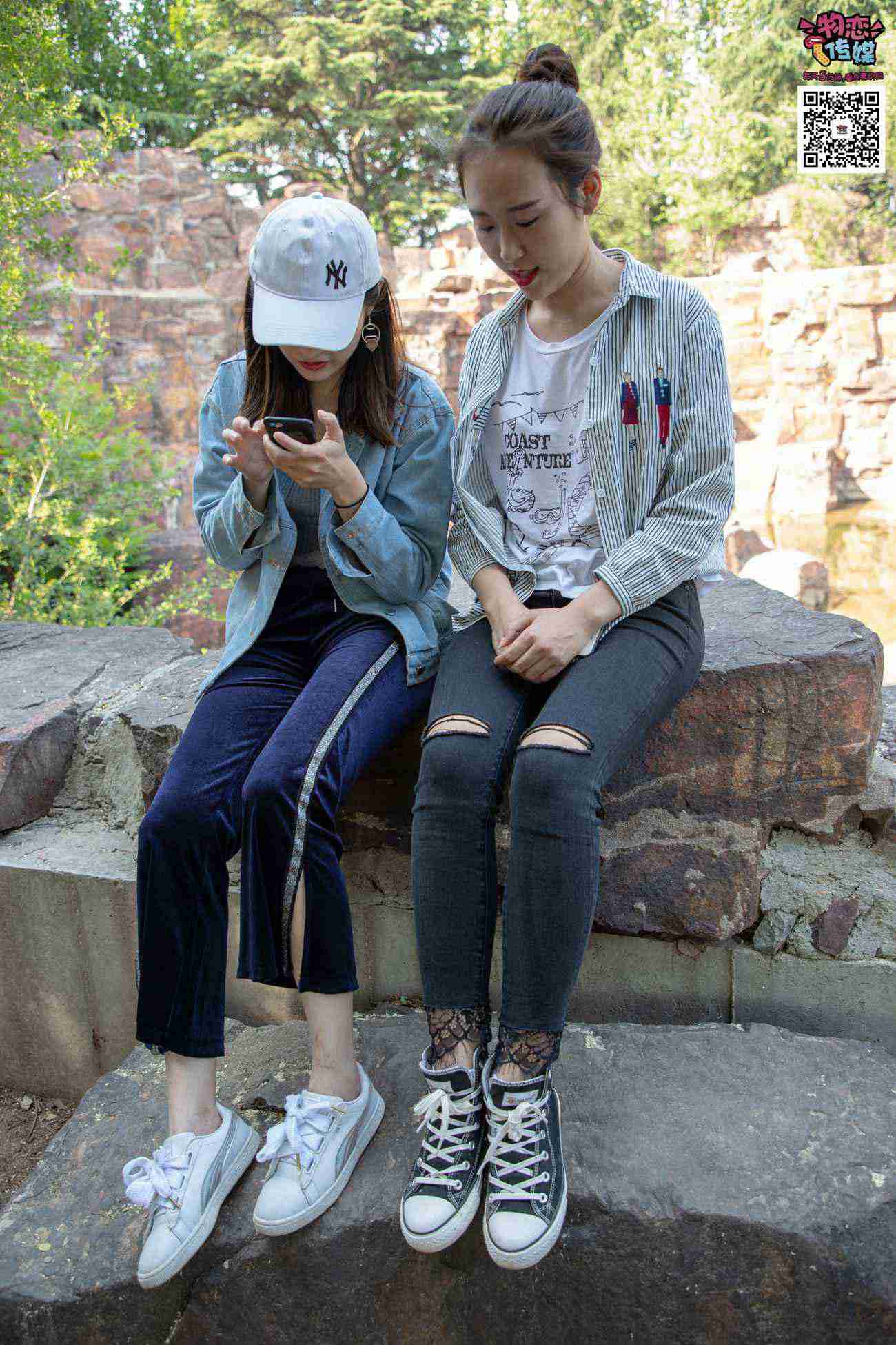 图片[38]-[物恋传媒] NO.010 纯的闺蜜情，纯纯的鞋子与棉袜 [209P] – 速更版-美库