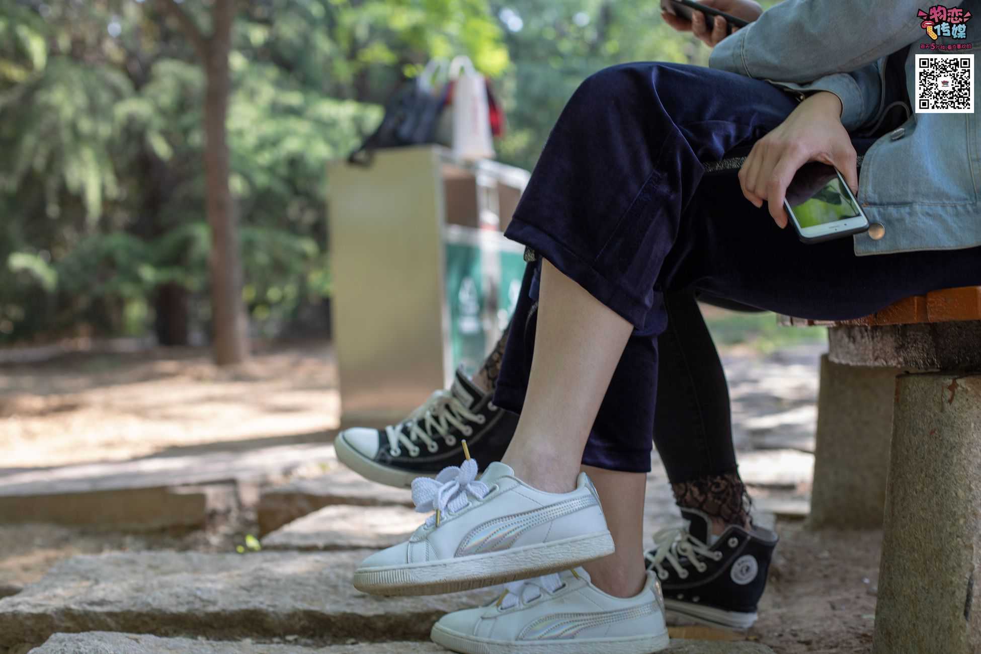 图片[53]-[物恋传媒] NO.010 纯的闺蜜情，纯纯的鞋子与棉袜 [209P] – 速更版-美库