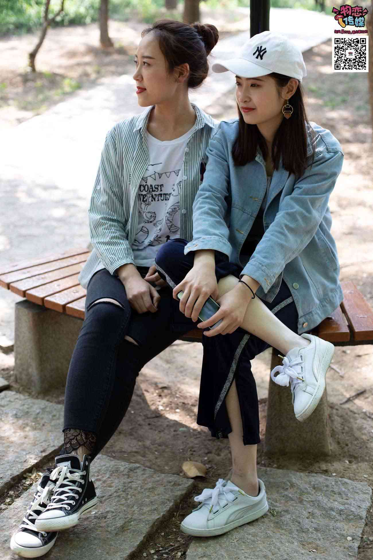 图片[61]-[物恋传媒] NO.010 纯的闺蜜情，纯纯的鞋子与棉袜 [209P] – 速更版-美库