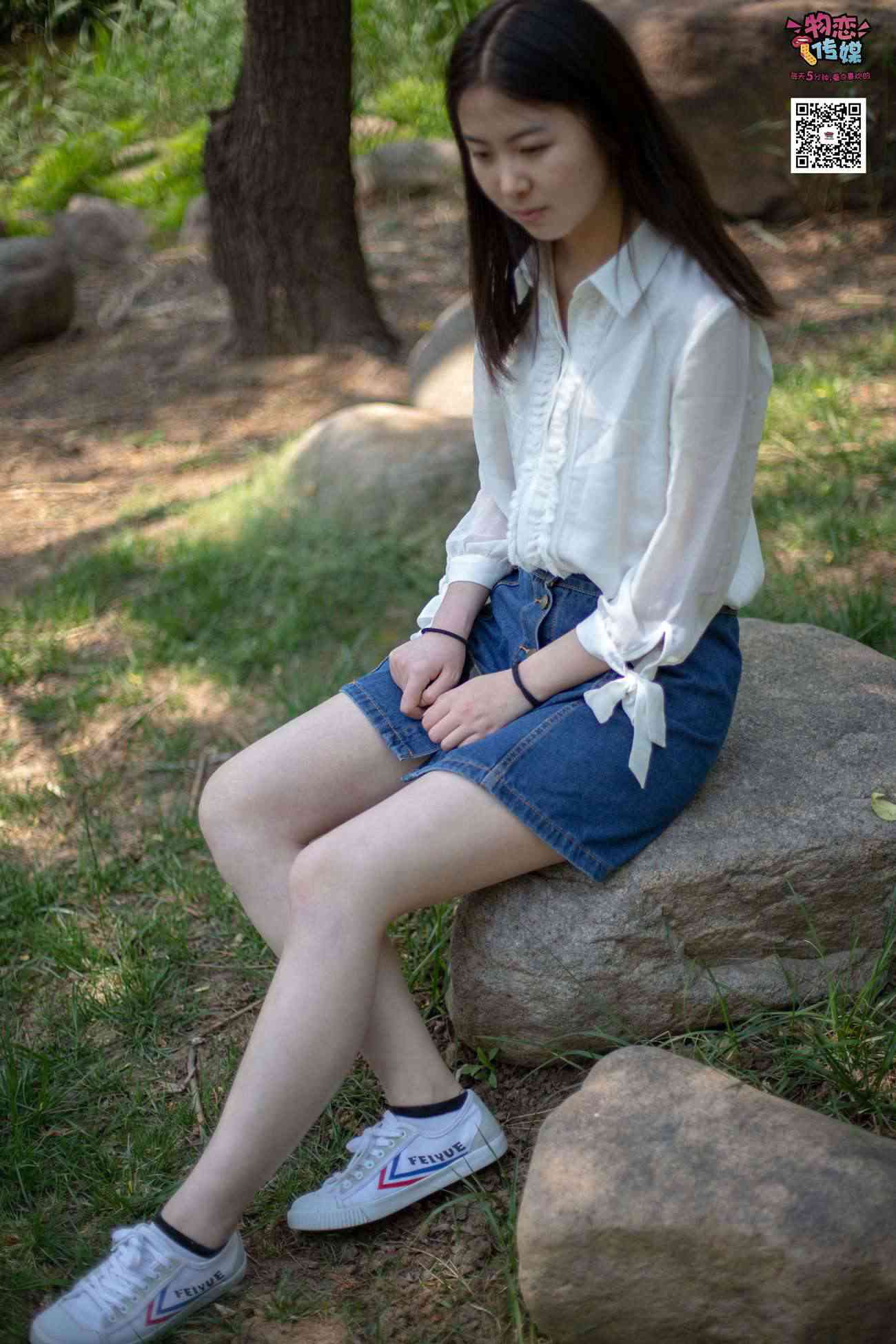 图片[150]-物恋传媒 No.009 纯纯的邻家小妹哦，小白鞋下藏着什么样的棉袜呢 [187P] – 速更版-美库