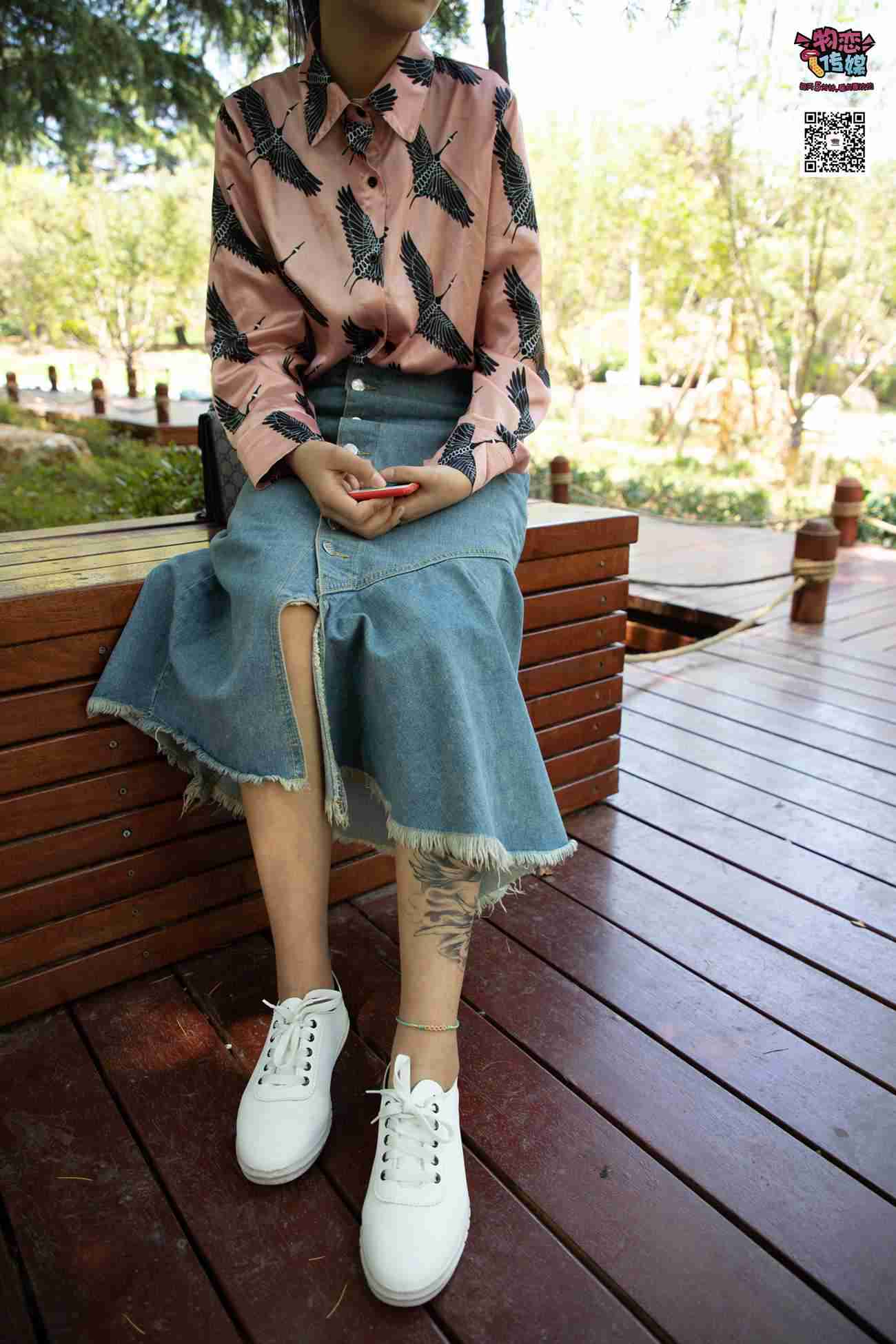 图片[130]-物恋传媒 No.011 纯纯的邻家小妹,小白鞋搭配黑色船袜,清凉一夏 [187P] – 速更版-美库