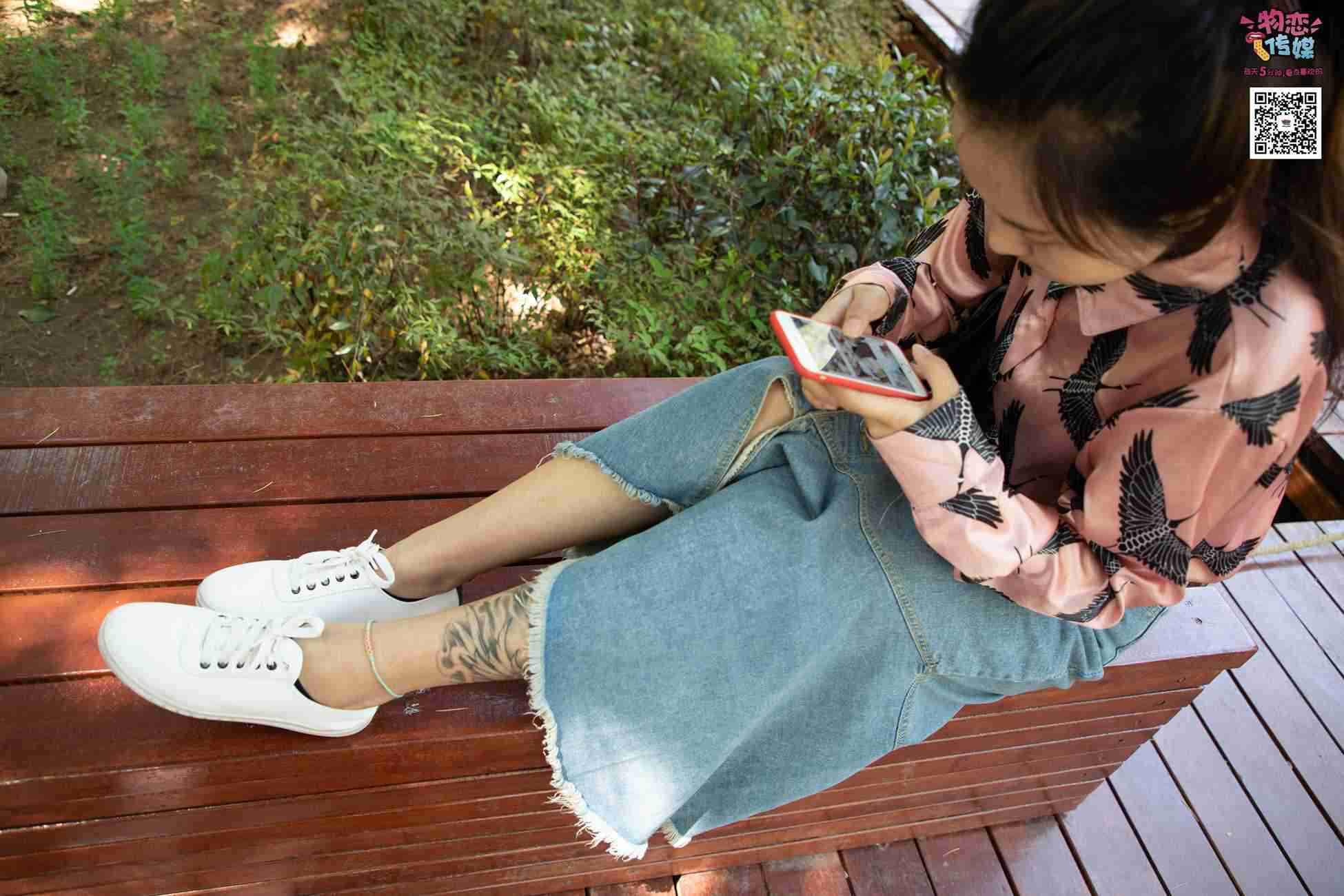图片[149]-物恋传媒 No.011 纯纯的邻家小妹,小白鞋搭配黑色船袜,清凉一夏 [187P] – 速更版-美库