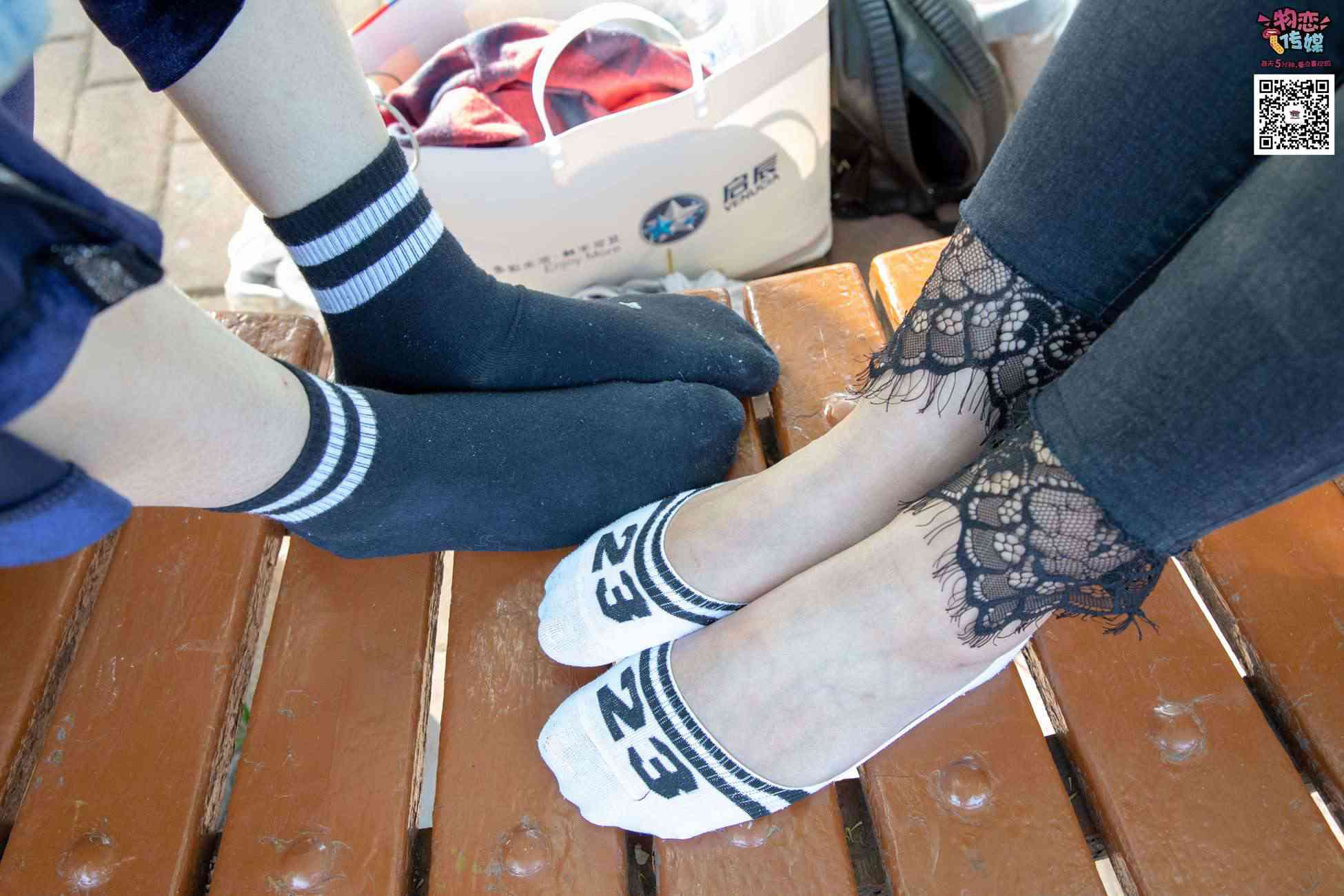 图片[166]-[物恋传媒] NO.010 纯的闺蜜情，纯纯的鞋子与棉袜 [209P] – 速更版-美库