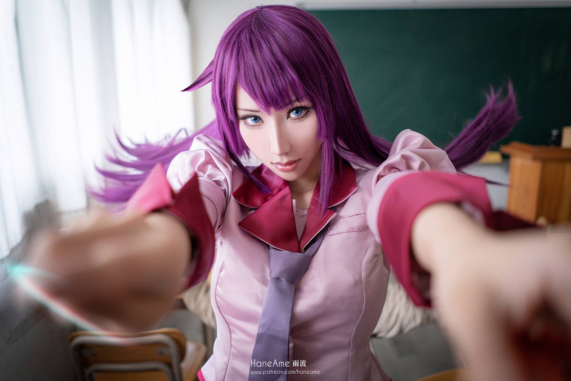 图片[15]-Hane Ame 雨波写真 – 化物语 战场原[16P] – 速更版-美库