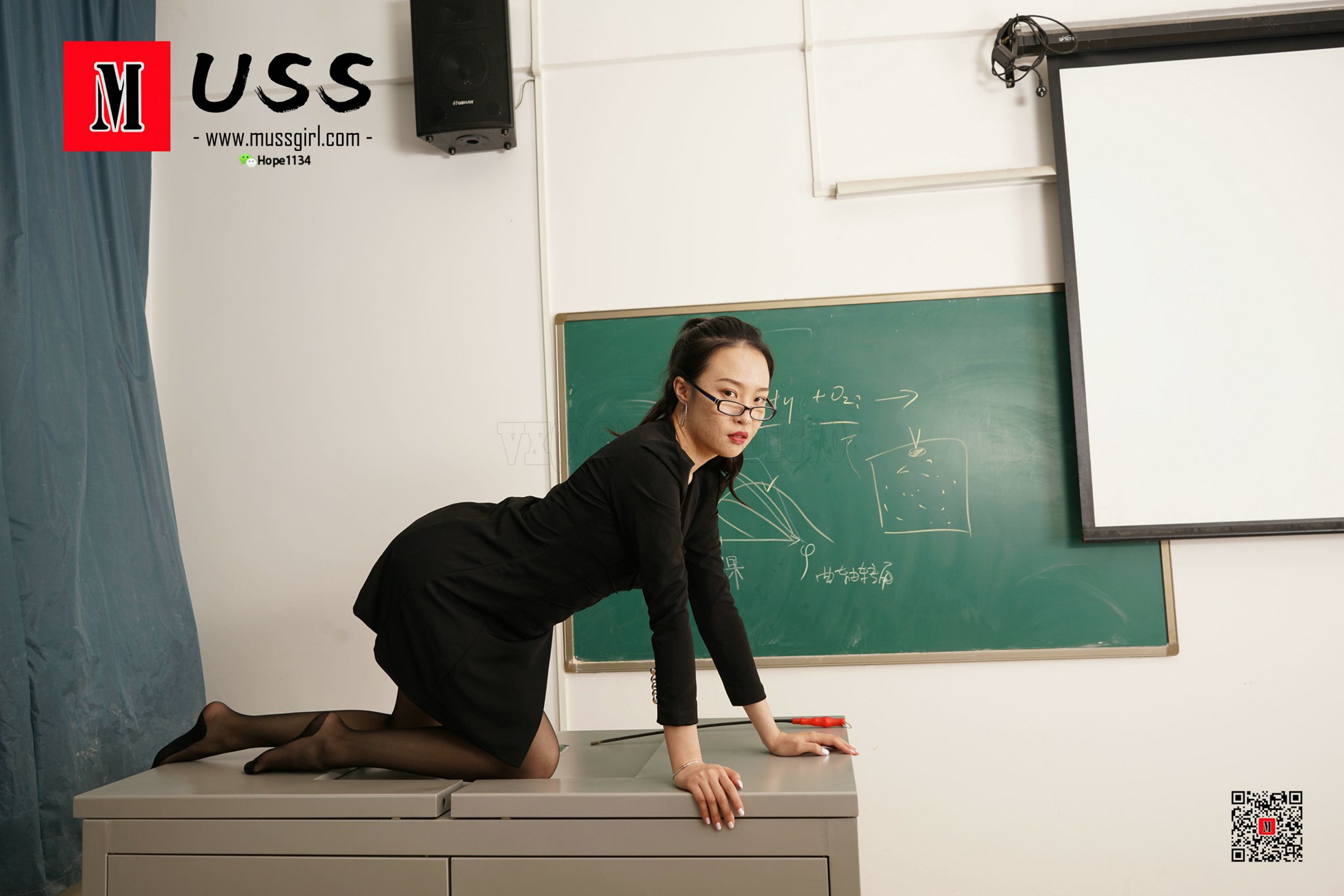 图片[50]-[MussGirl慕丝女郎]NO.069 上课了2[77P] – 速更版-美库