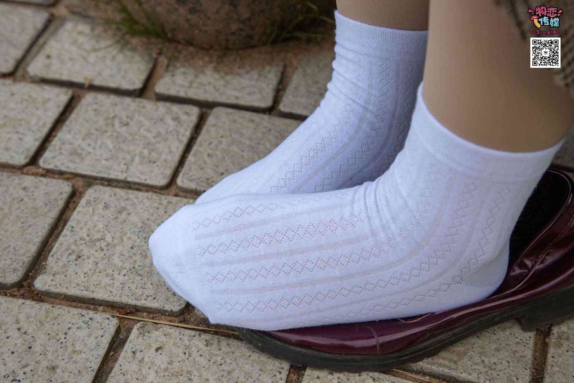图片[23]-[物恋传媒] NO.015 书香气质女生，肉丝搭配白棉袜 [192P] – 速更版-美库