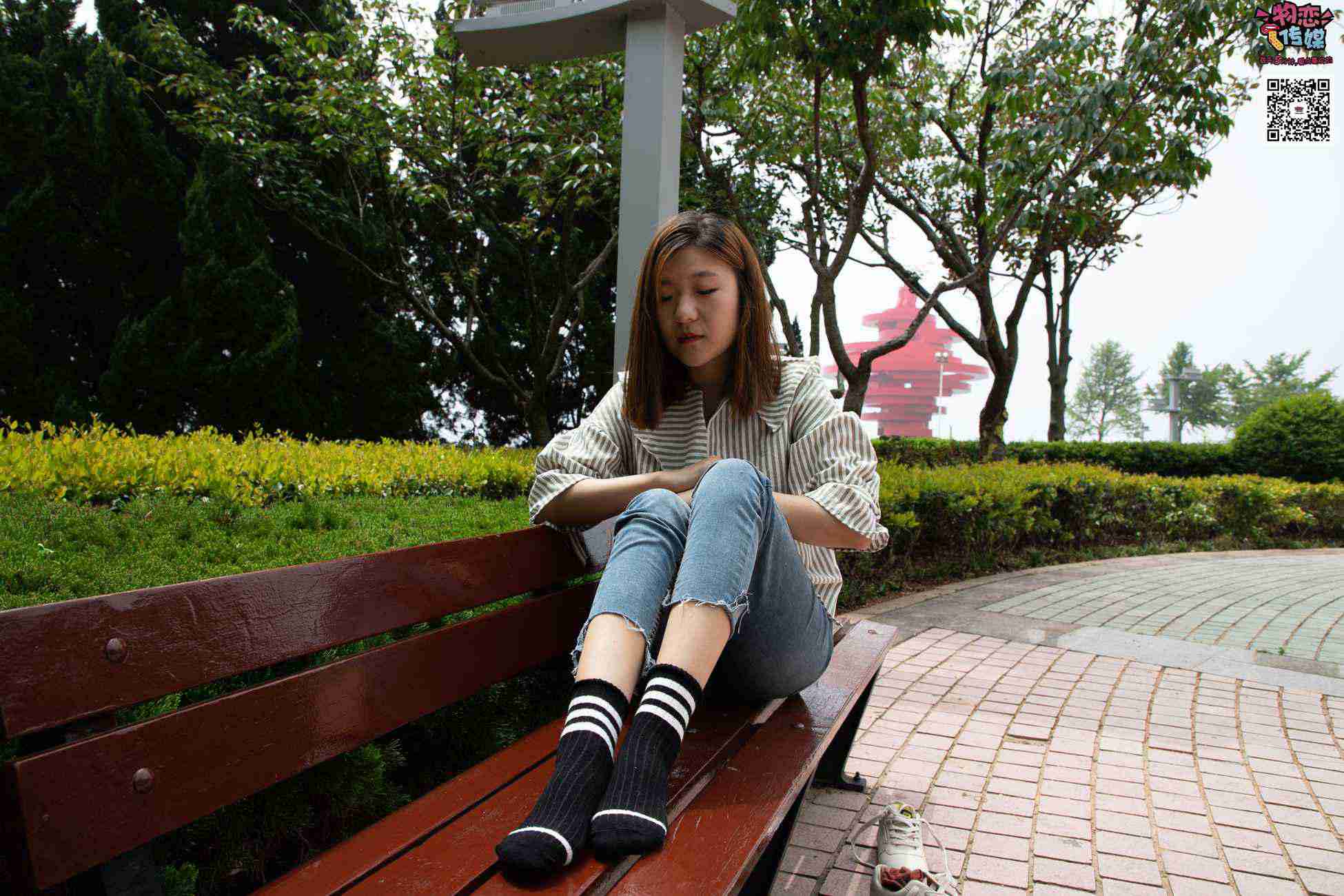 图片[47]-物恋传媒 No.014 高冷风格的大一小姐姐哦,小白鞋搭配粉色船袜 [237P] – 速更版-美库