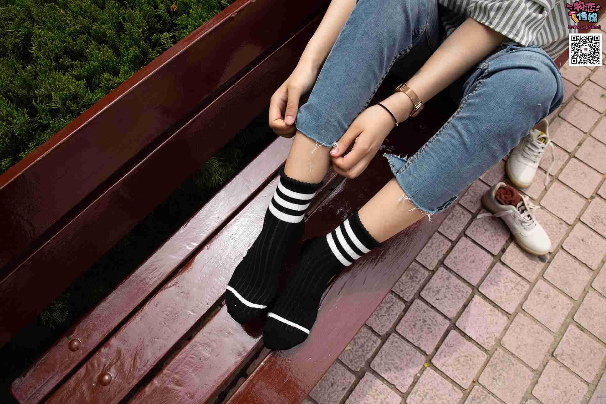 图片[51]-物恋传媒 No.014 高冷风格的大一小姐姐哦,小白鞋搭配粉色船袜 [237P] – 速更版-美库