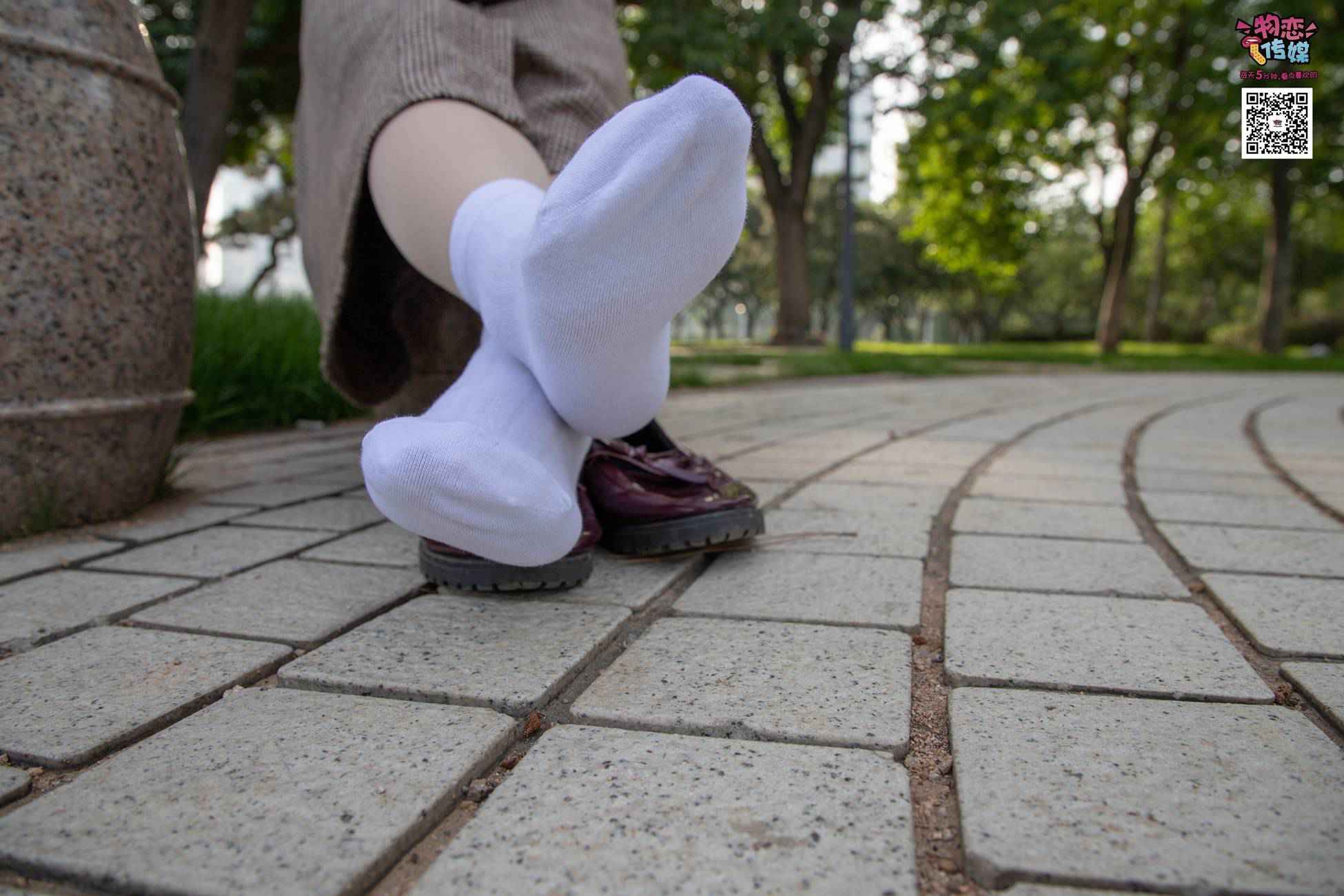 图片[41]-[物恋传媒] NO.015 书香气质女生，肉丝搭配白棉袜 [192P] – 速更版-美库