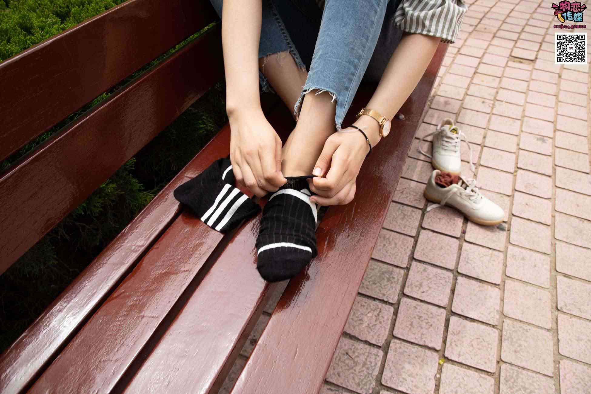 图片[59]-物恋传媒 No.014 高冷风格的大一小姐姐哦,小白鞋搭配粉色船袜 [237P] – 速更版-美库