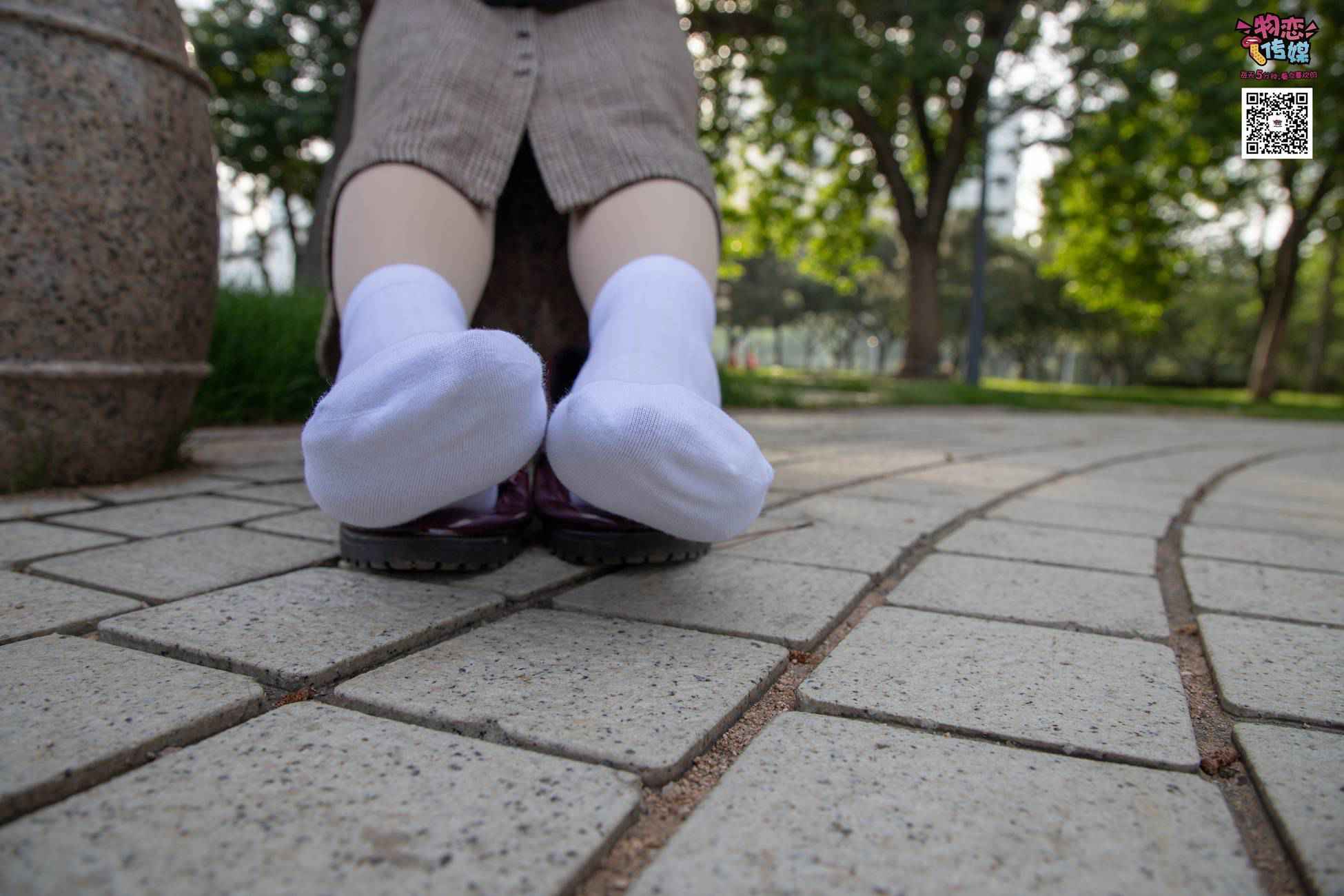 图片[45]-[物恋传媒] NO.015 书香气质女生，肉丝搭配白棉袜 [192P] – 速更版-美库