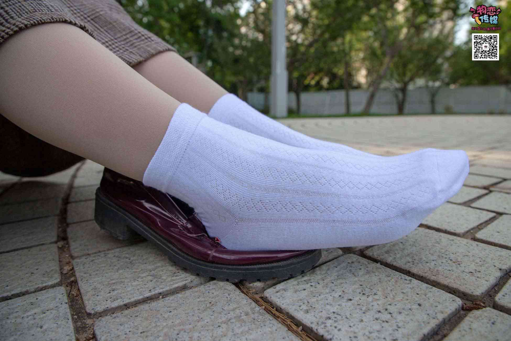 图片[54]-[物恋传媒] NO.015 书香气质女生，肉丝搭配白棉袜 [192P] – 速更版-美库