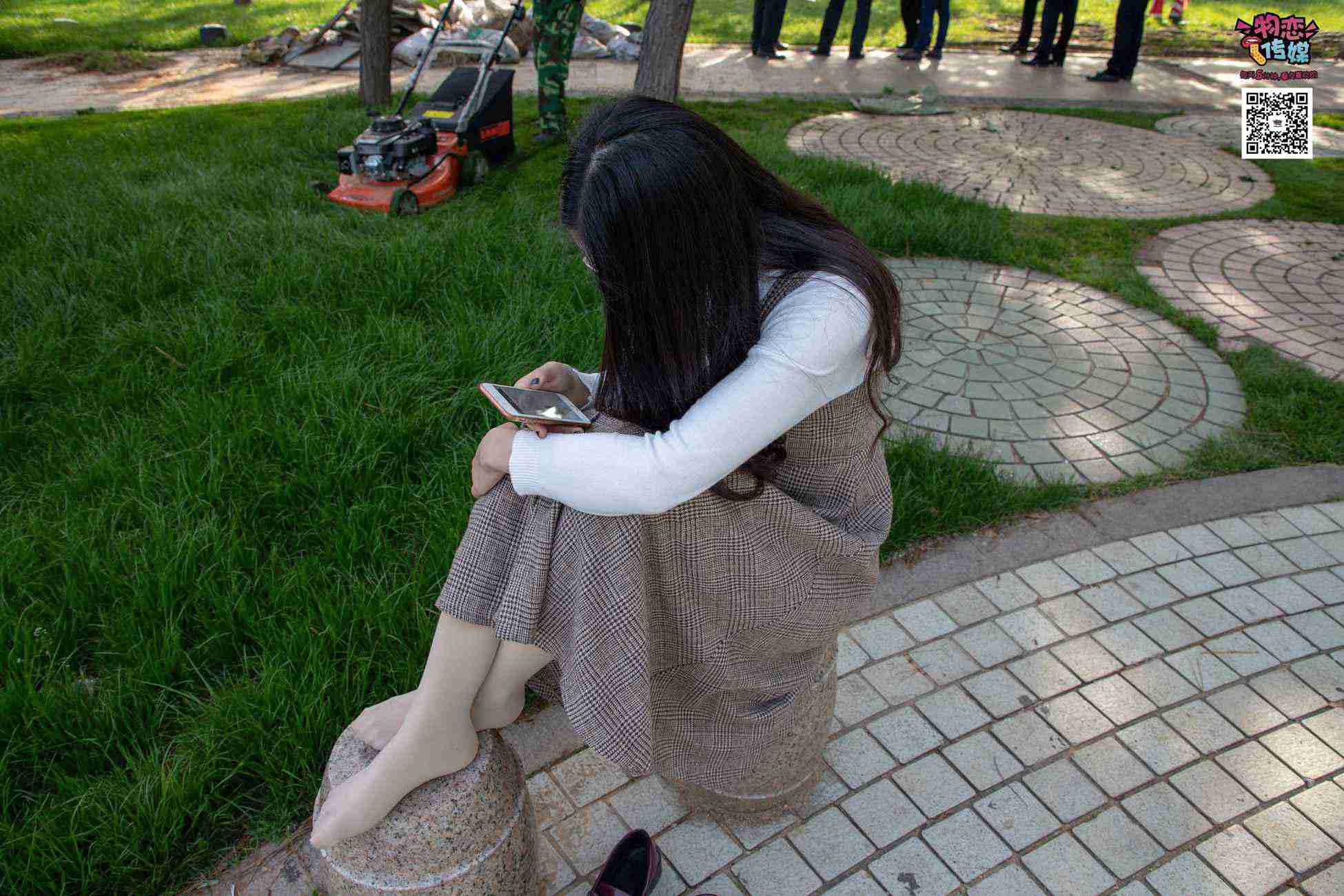 图片[61]-[物恋传媒] NO.015 书香气质女生，肉丝搭配白棉袜 [192P] – 速更版-美库