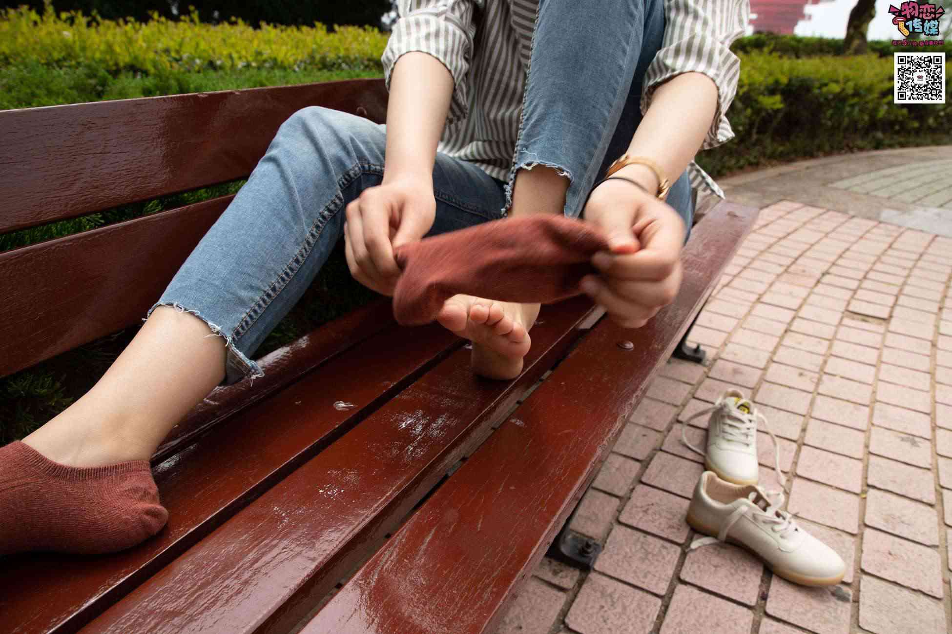 图片[84]-物恋传媒 No.014 高冷风格的大一小姐姐哦,小白鞋搭配粉色船袜 [237P] – 速更版-美库