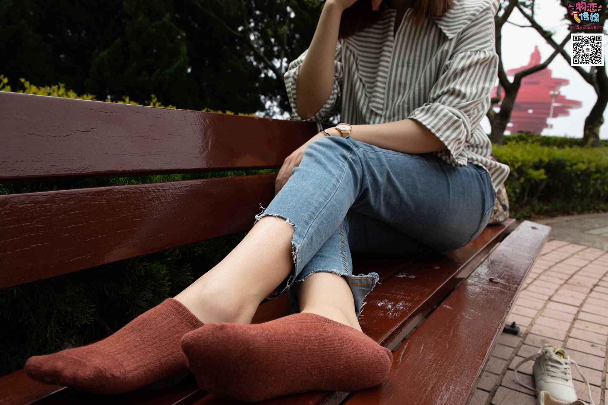 图片[106]-物恋传媒 No.014 高冷风格的大一小姐姐哦,小白鞋搭配粉色船袜 [237P] – 速更版-美库