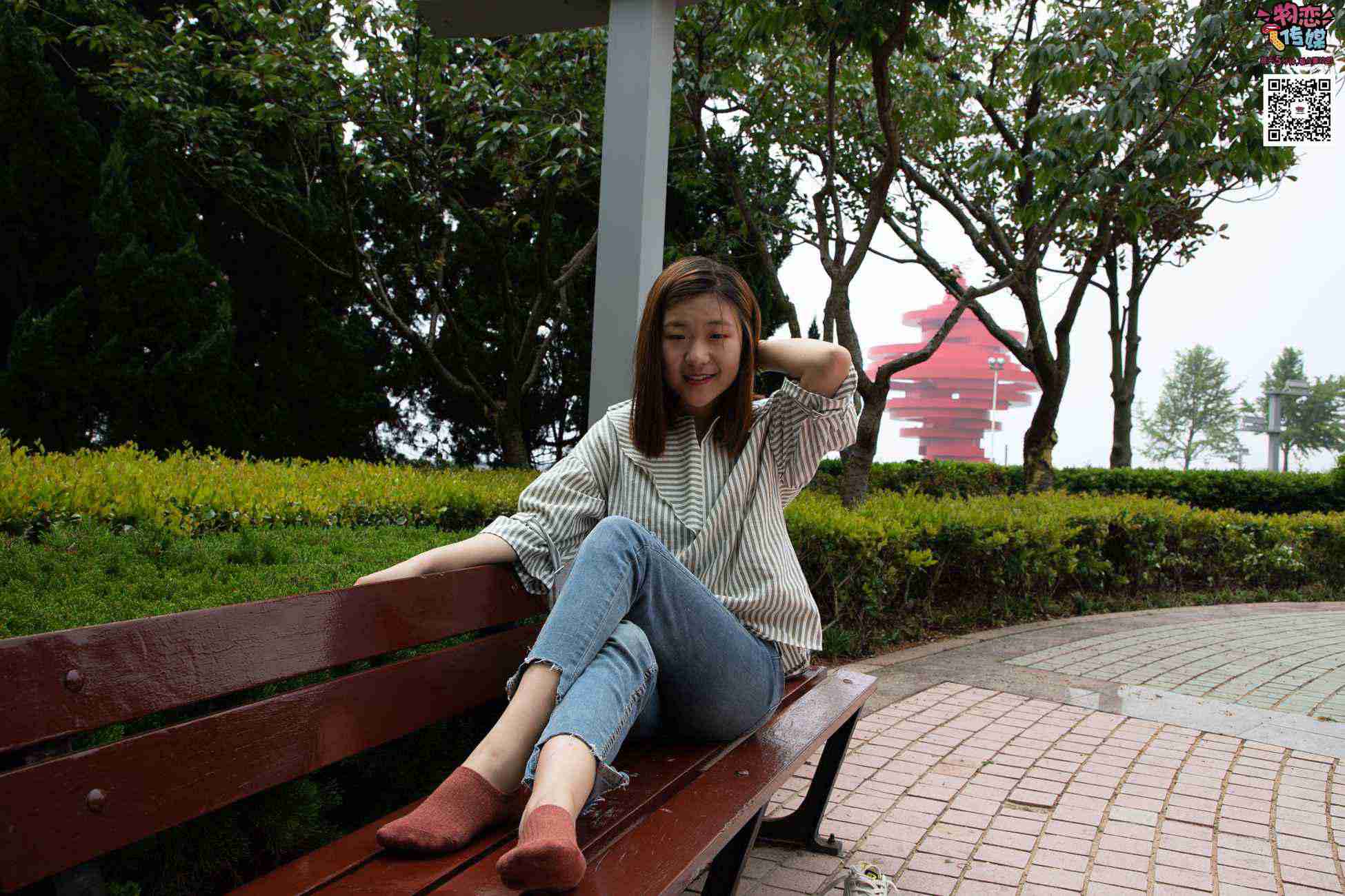 图片[108]-物恋传媒 No.014 高冷风格的大一小姐姐哦,小白鞋搭配粉色船袜 [237P] – 速更版-美库