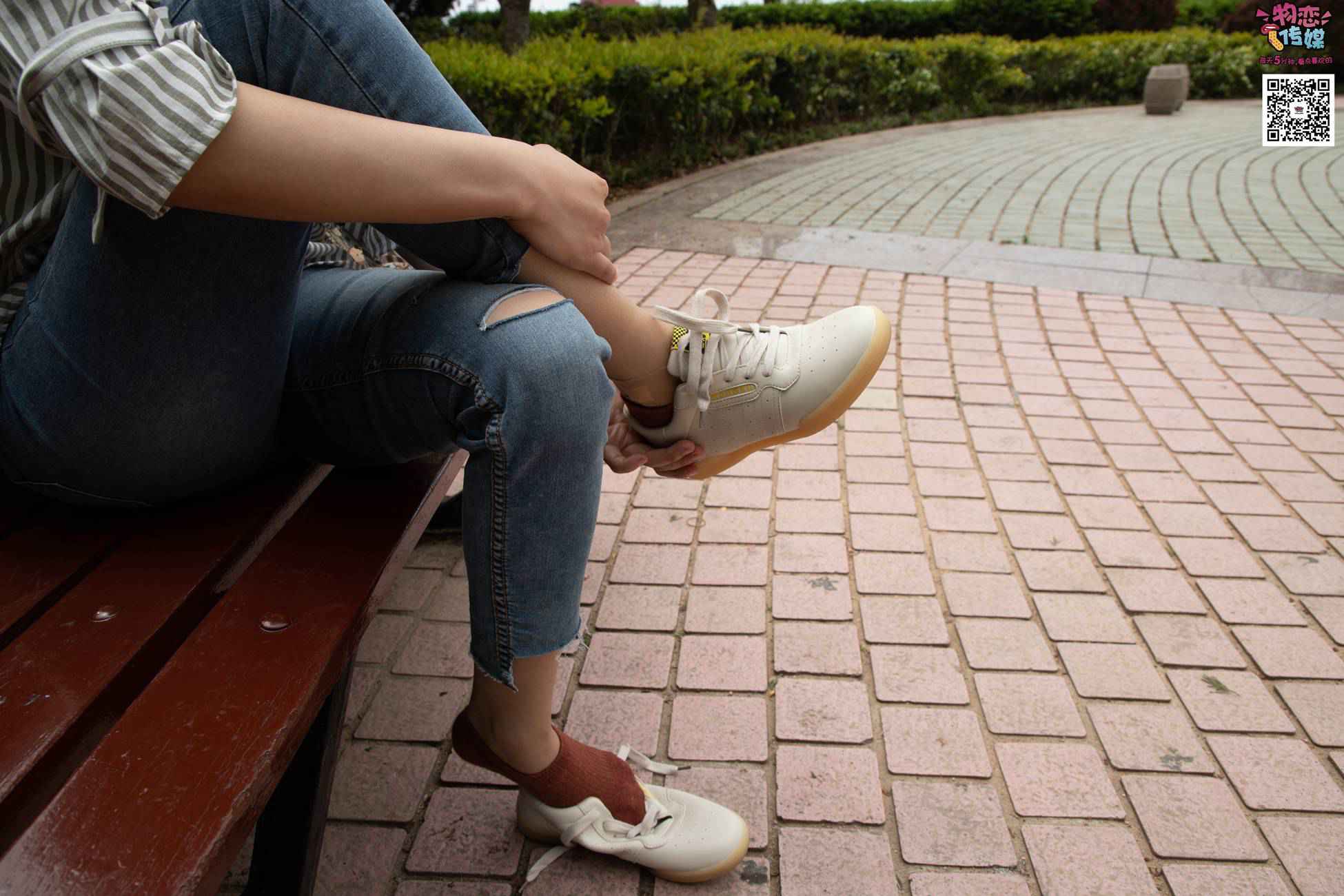 图片[122]-物恋传媒 No.014 高冷风格的大一小姐姐哦,小白鞋搭配粉色船袜 [237P] – 速更版-美库