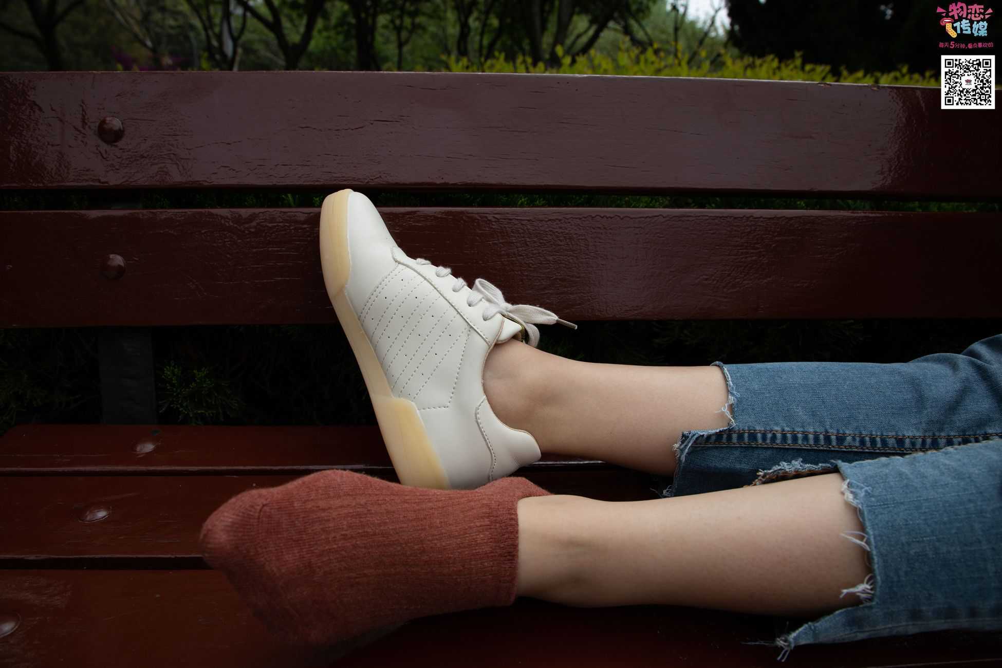 图片[132]-物恋传媒 No.014 高冷风格的大一小姐姐哦,小白鞋搭配粉色船袜 [237P] – 速更版-美库