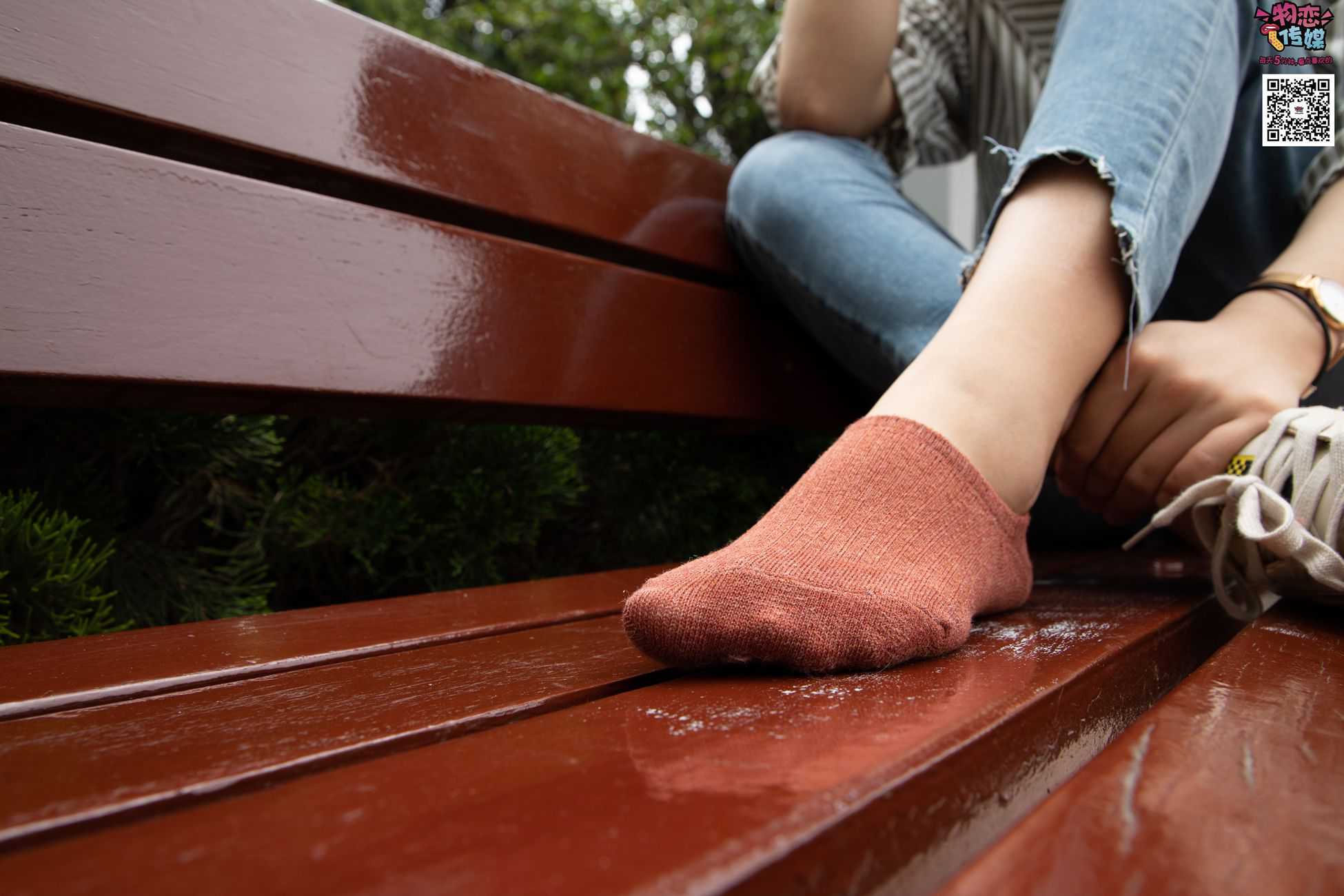 图片[133]-物恋传媒 No.014 高冷风格的大一小姐姐哦,小白鞋搭配粉色船袜 [237P] – 速更版-美库