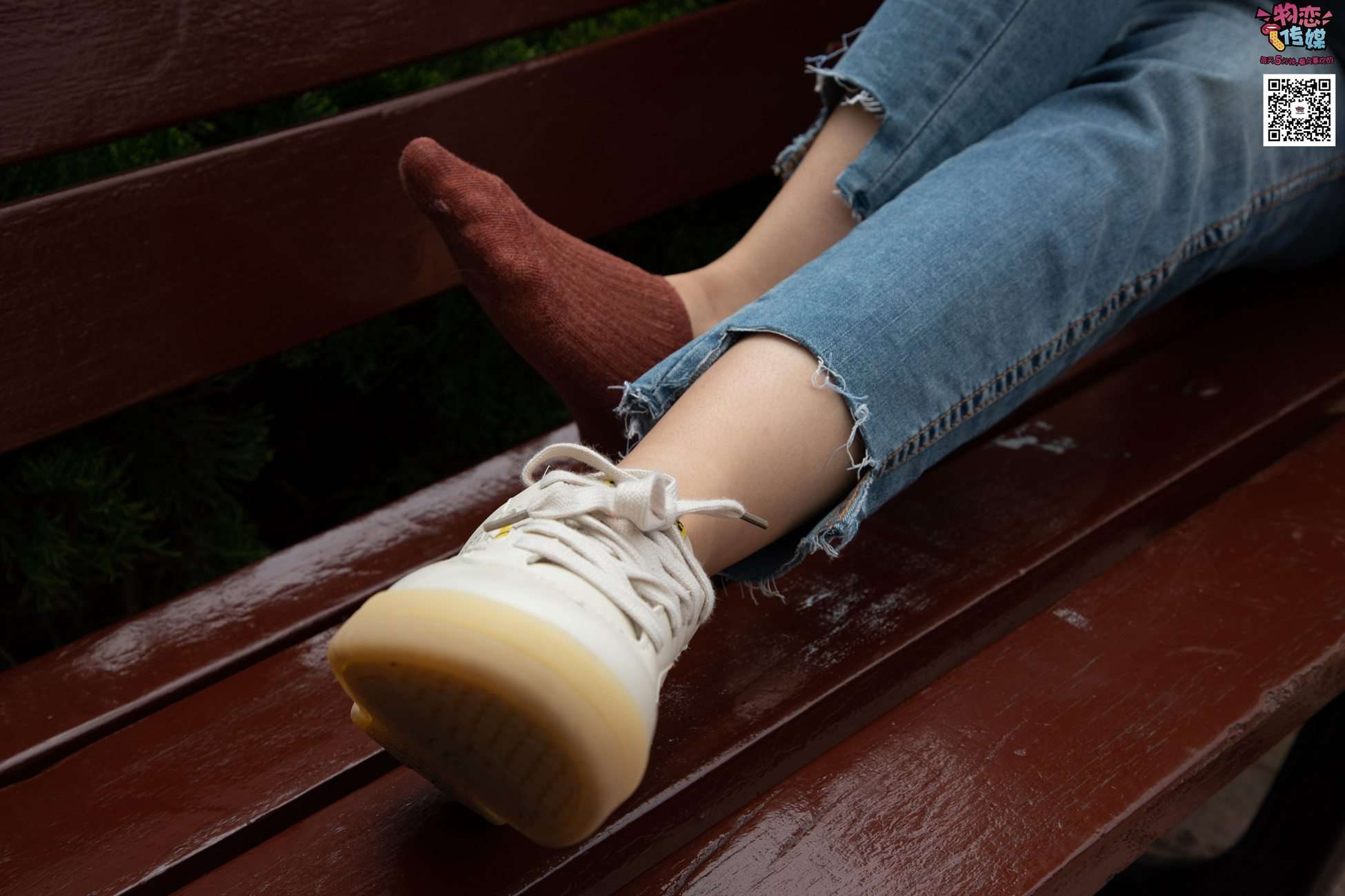 图片[140]-物恋传媒 No.014 高冷风格的大一小姐姐哦,小白鞋搭配粉色船袜 [237P] – 速更版-美库