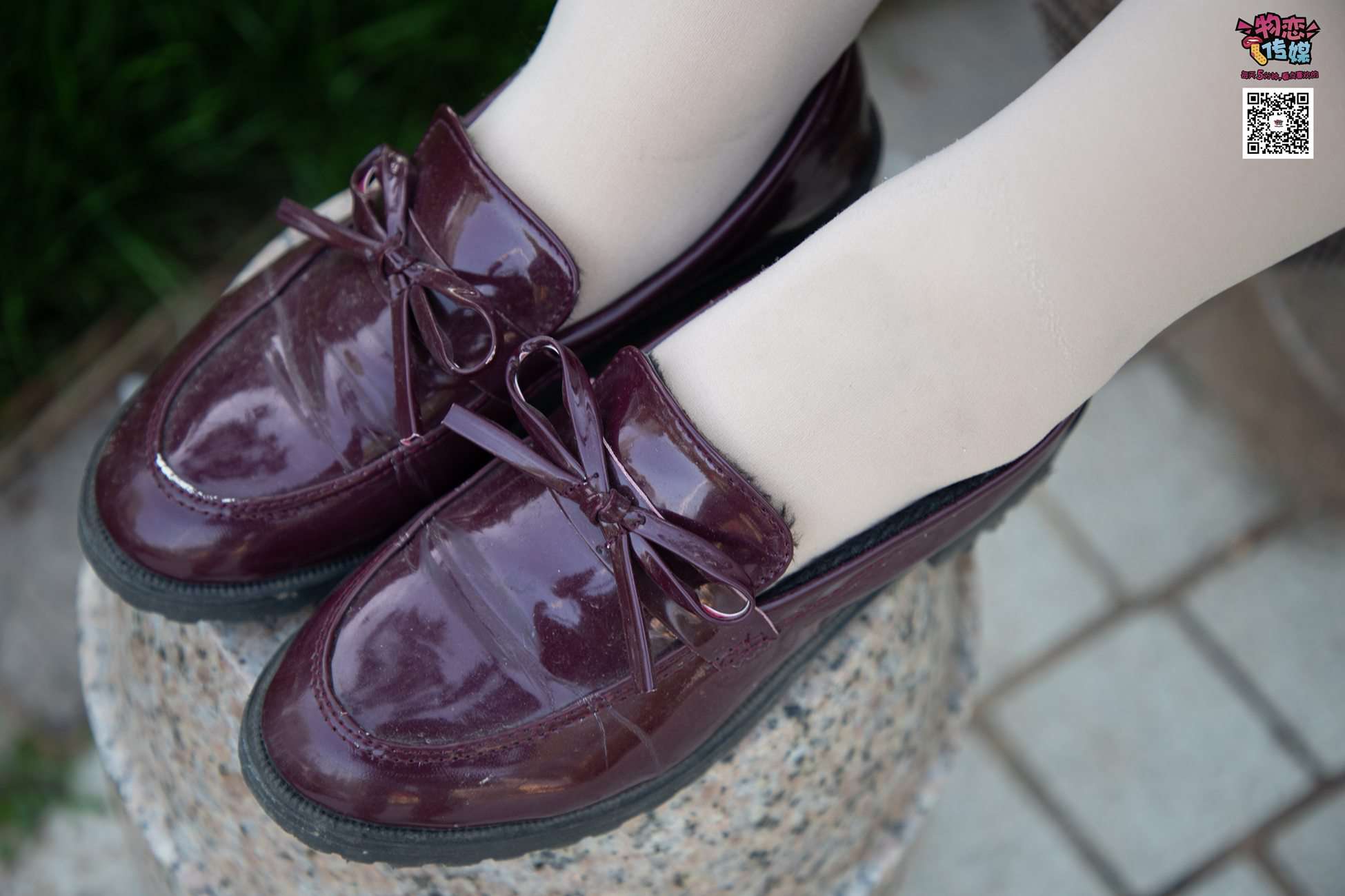 图片[132]-[物恋传媒] NO.015 书香气质女生，肉丝搭配白棉袜 [192P] – 速更版-美库