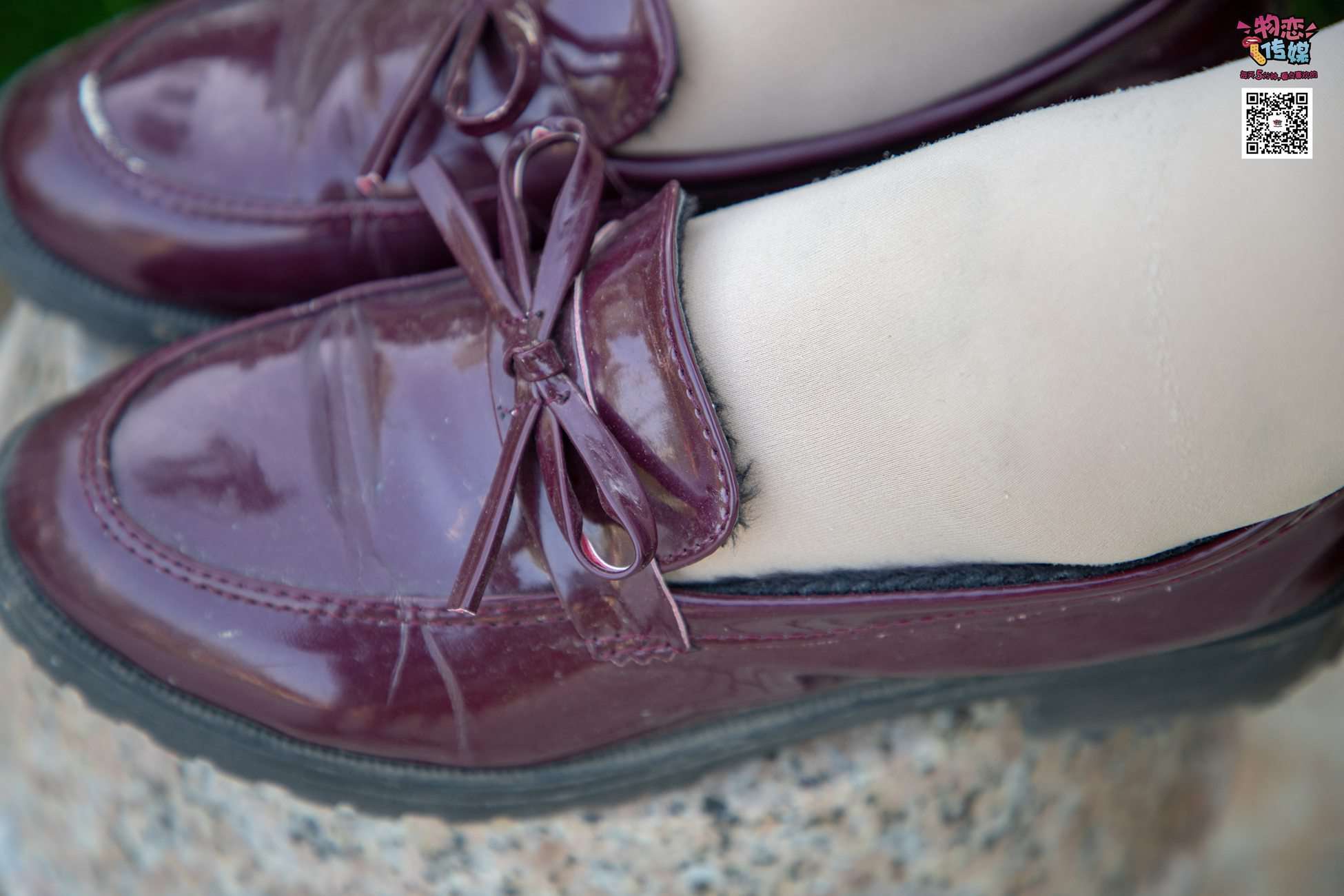 图片[133]-[物恋传媒] NO.015 书香气质女生，肉丝搭配白棉袜 [192P] – 速更版-美库