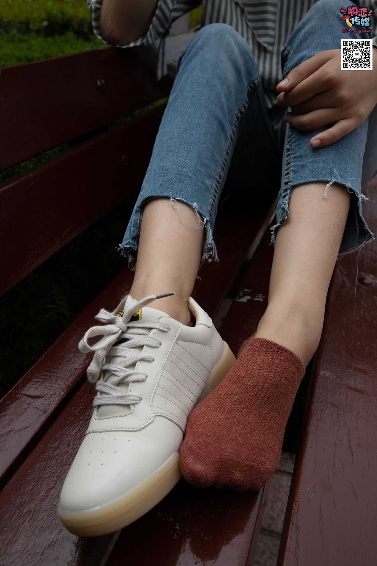 图片[153]-物恋传媒 No.014 高冷风格的大一小姐姐哦,小白鞋搭配粉色船袜 [237P] – 速更版-美库
