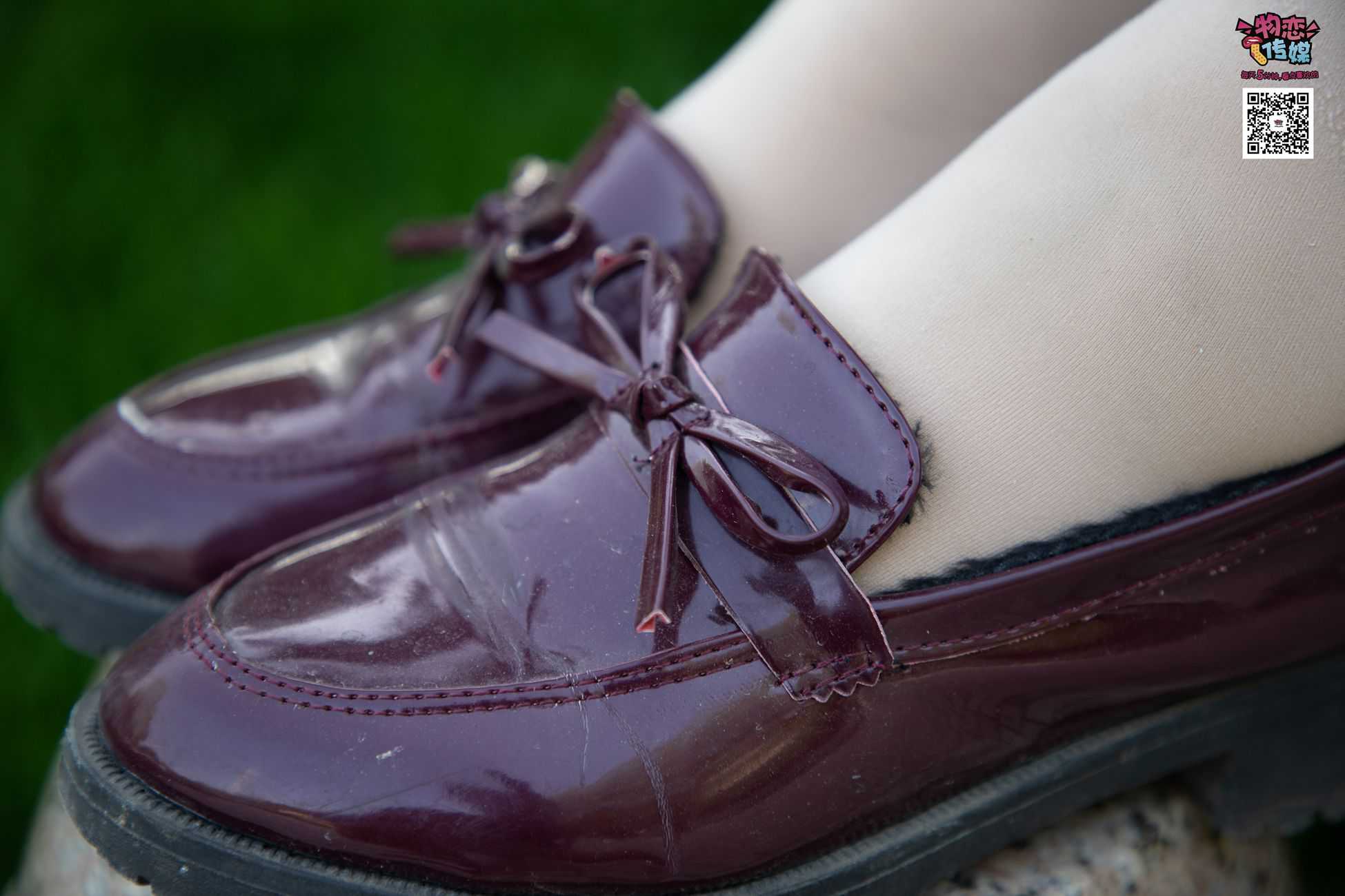 图片[141]-[物恋传媒] NO.015 书香气质女生，肉丝搭配白棉袜 [192P] – 速更版-美库