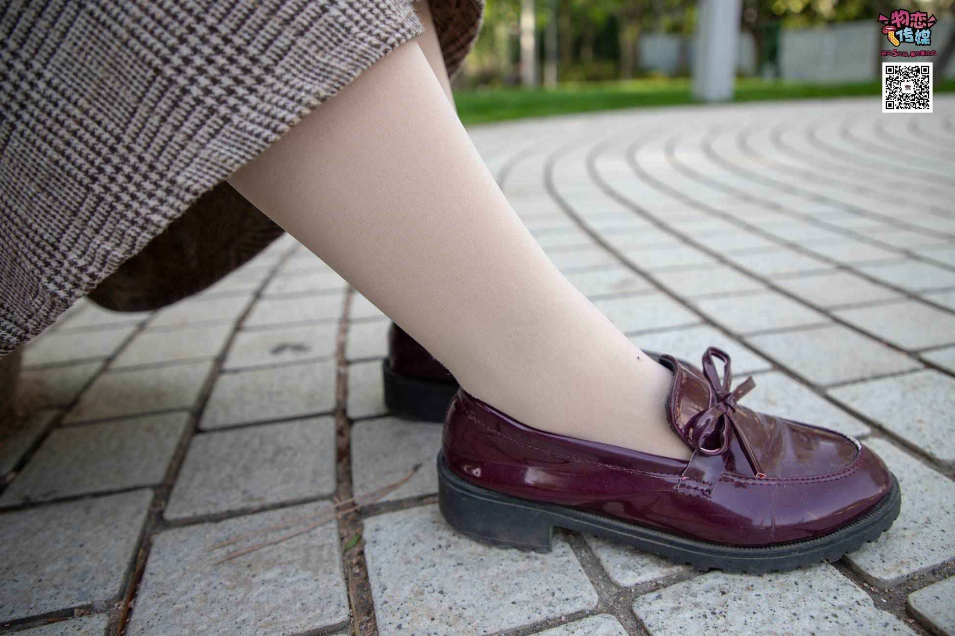 图片[150]-[物恋传媒] NO.015 书香气质女生，肉丝搭配白棉袜 [192P] – 速更版-美库