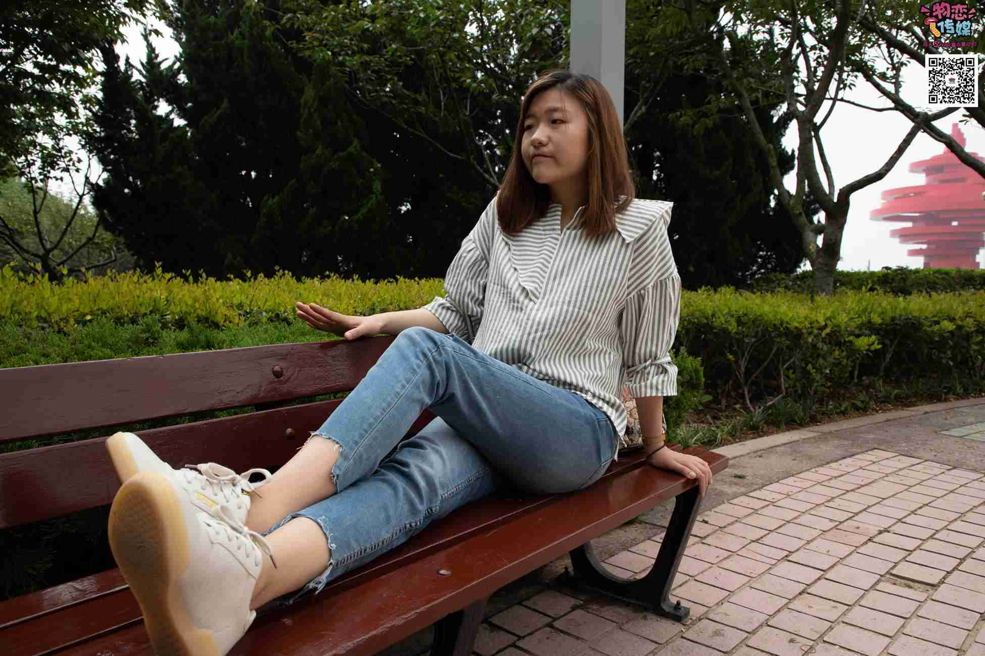 图片[170]-物恋传媒 No.014 高冷风格的大一小姐姐哦,小白鞋搭配粉色船袜 [237P] – 速更版-美库