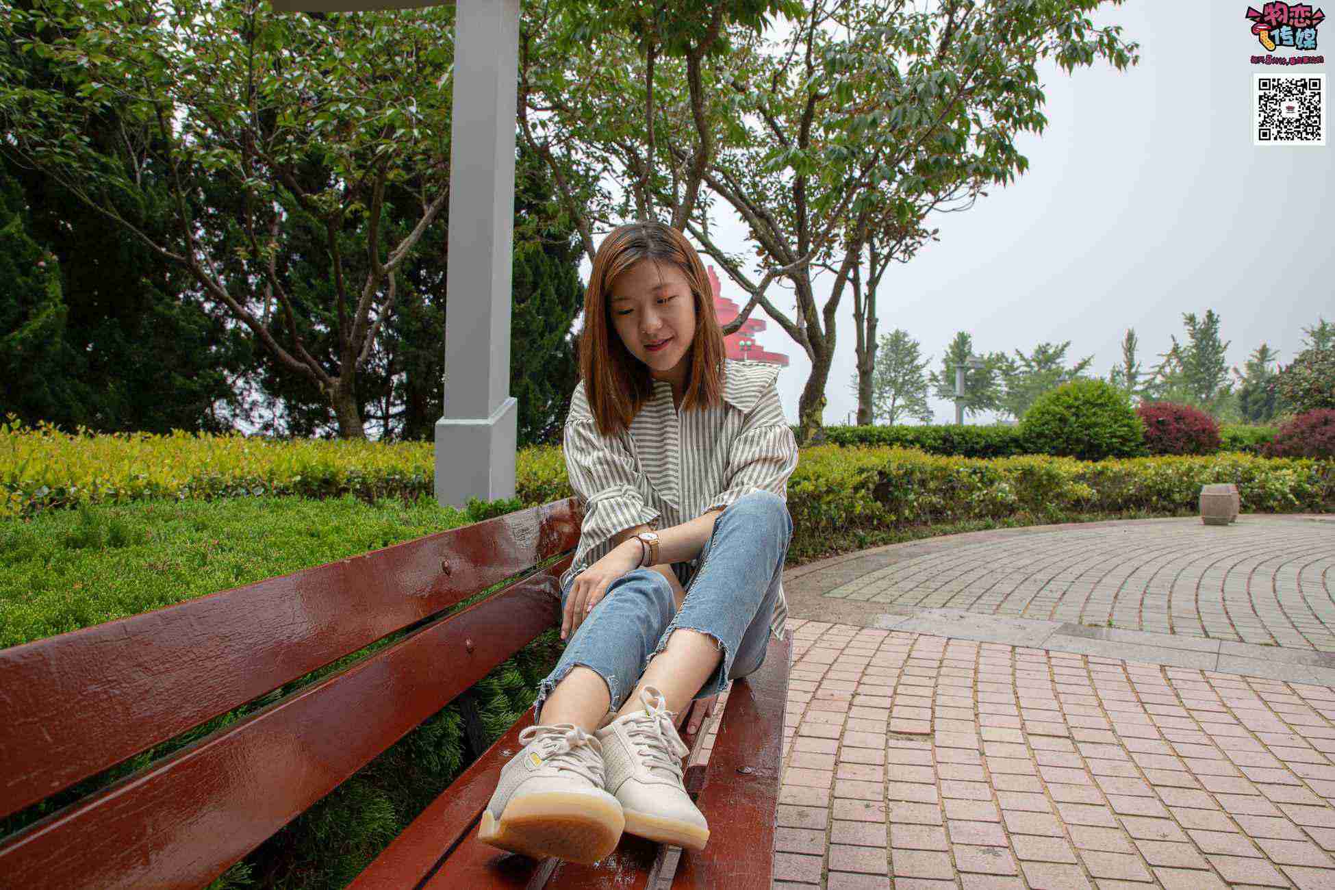 图片[175]-物恋传媒 No.014 高冷风格的大一小姐姐哦,小白鞋搭配粉色船袜 [237P] – 速更版-美库