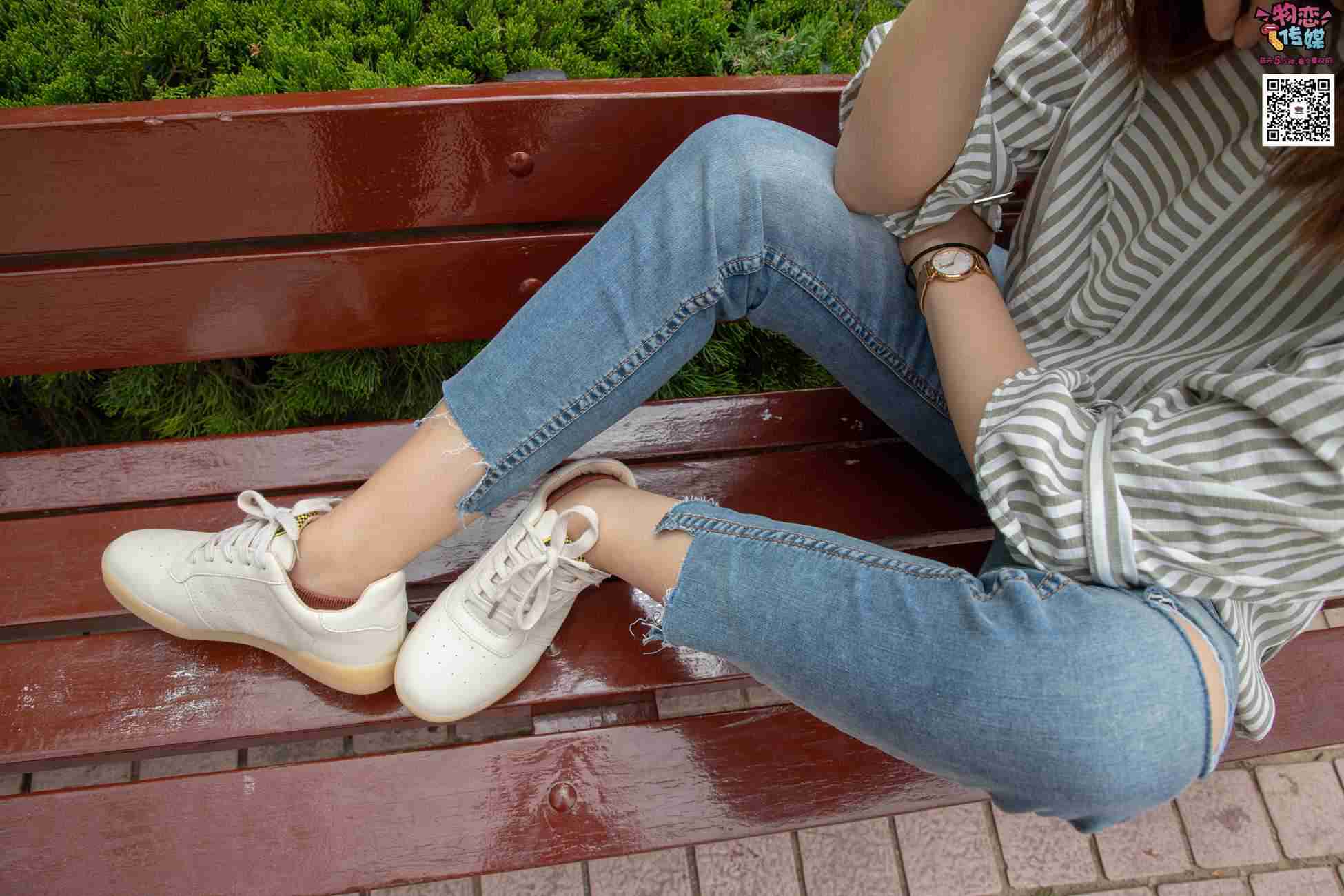 图片[178]-物恋传媒 No.014 高冷风格的大一小姐姐哦,小白鞋搭配粉色船袜 [237P] – 速更版-美库