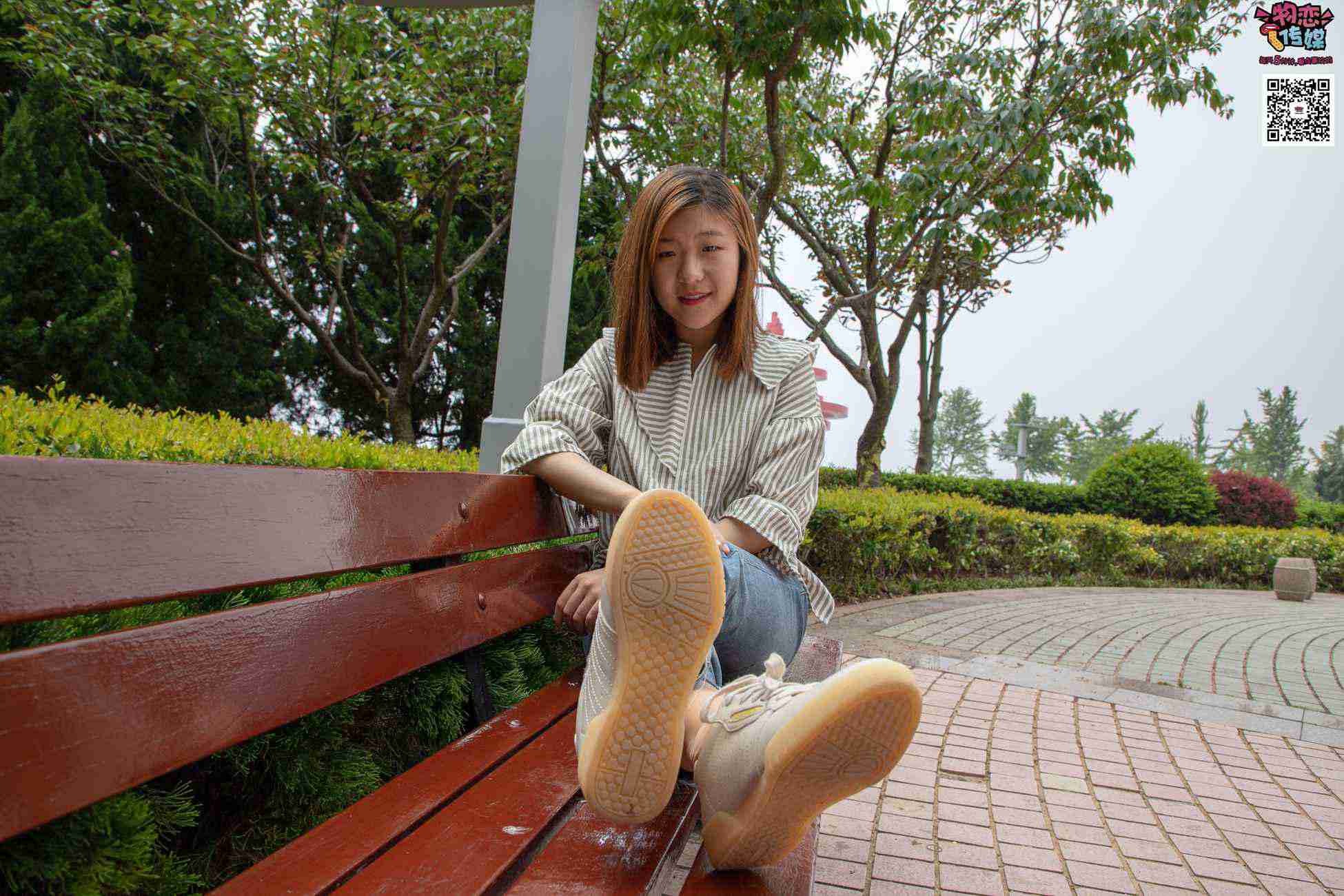 图片[180]-物恋传媒 No.014 高冷风格的大一小姐姐哦,小白鞋搭配粉色船袜 [237P] – 速更版-美库