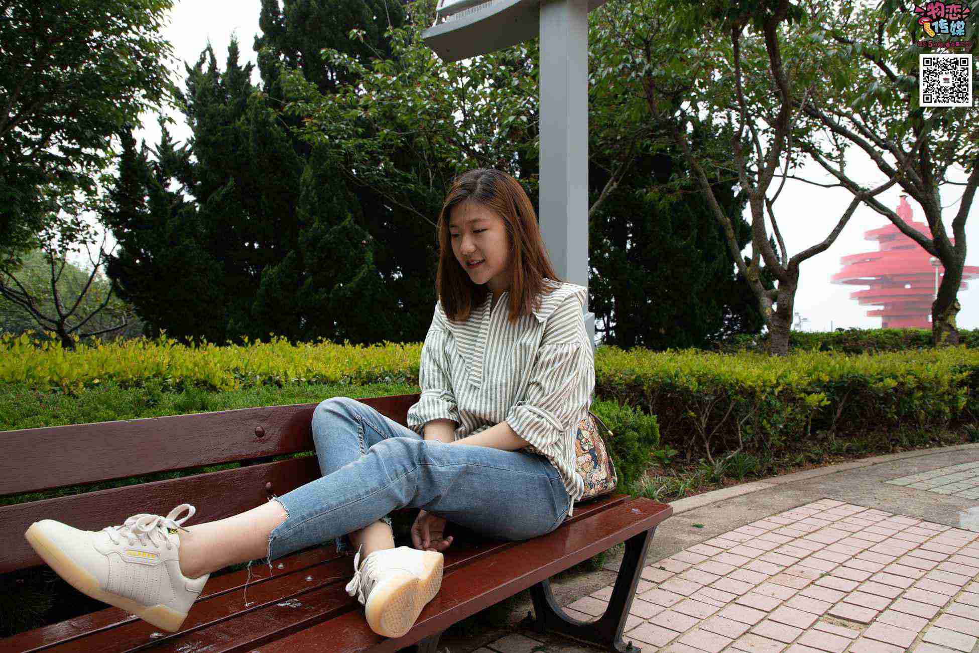 图片[185]-物恋传媒 No.014 高冷风格的大一小姐姐哦,小白鞋搭配粉色船袜 [237P] – 速更版-美库