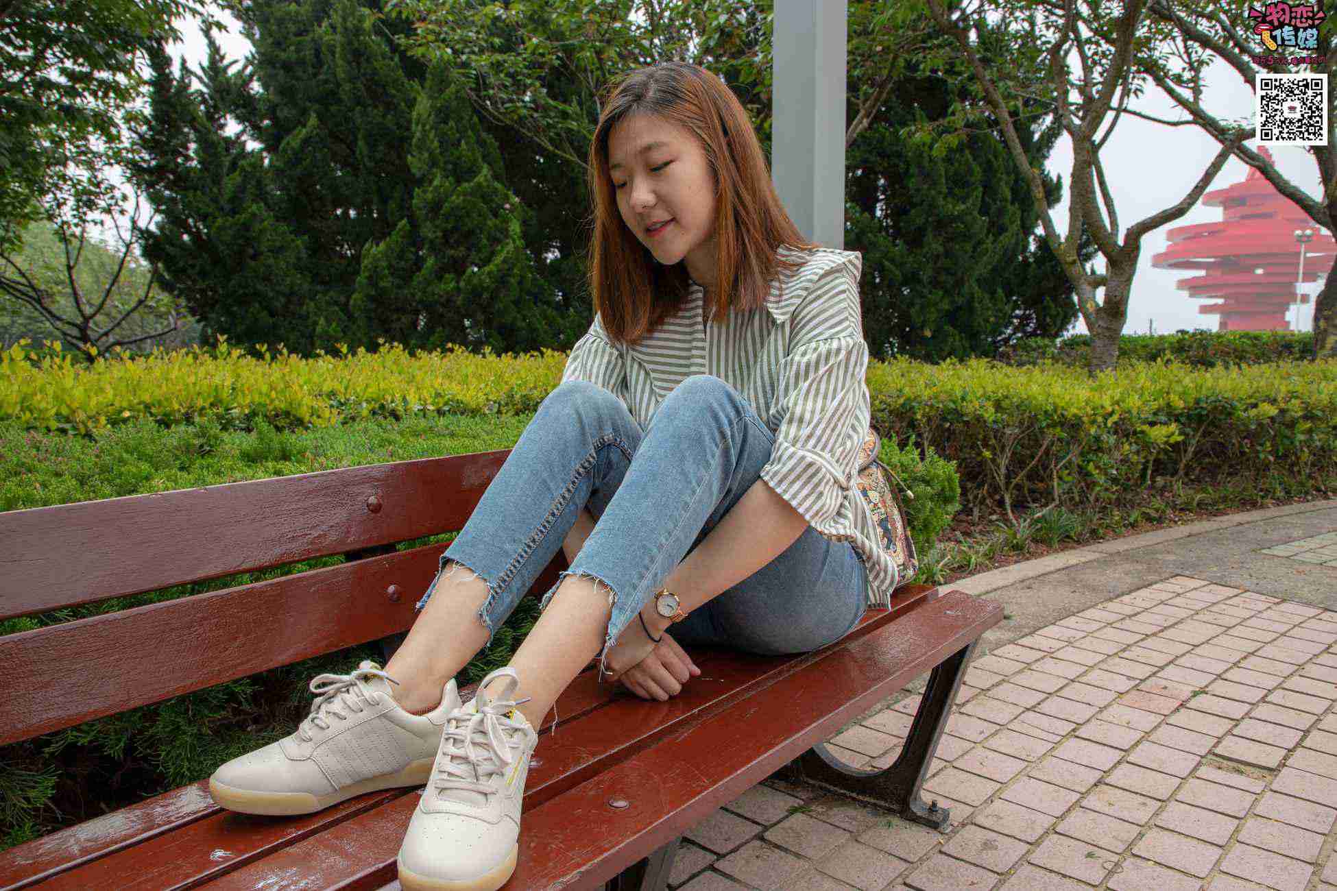 图片[186]-物恋传媒 No.014 高冷风格的大一小姐姐哦,小白鞋搭配粉色船袜 [237P] – 速更版-美库