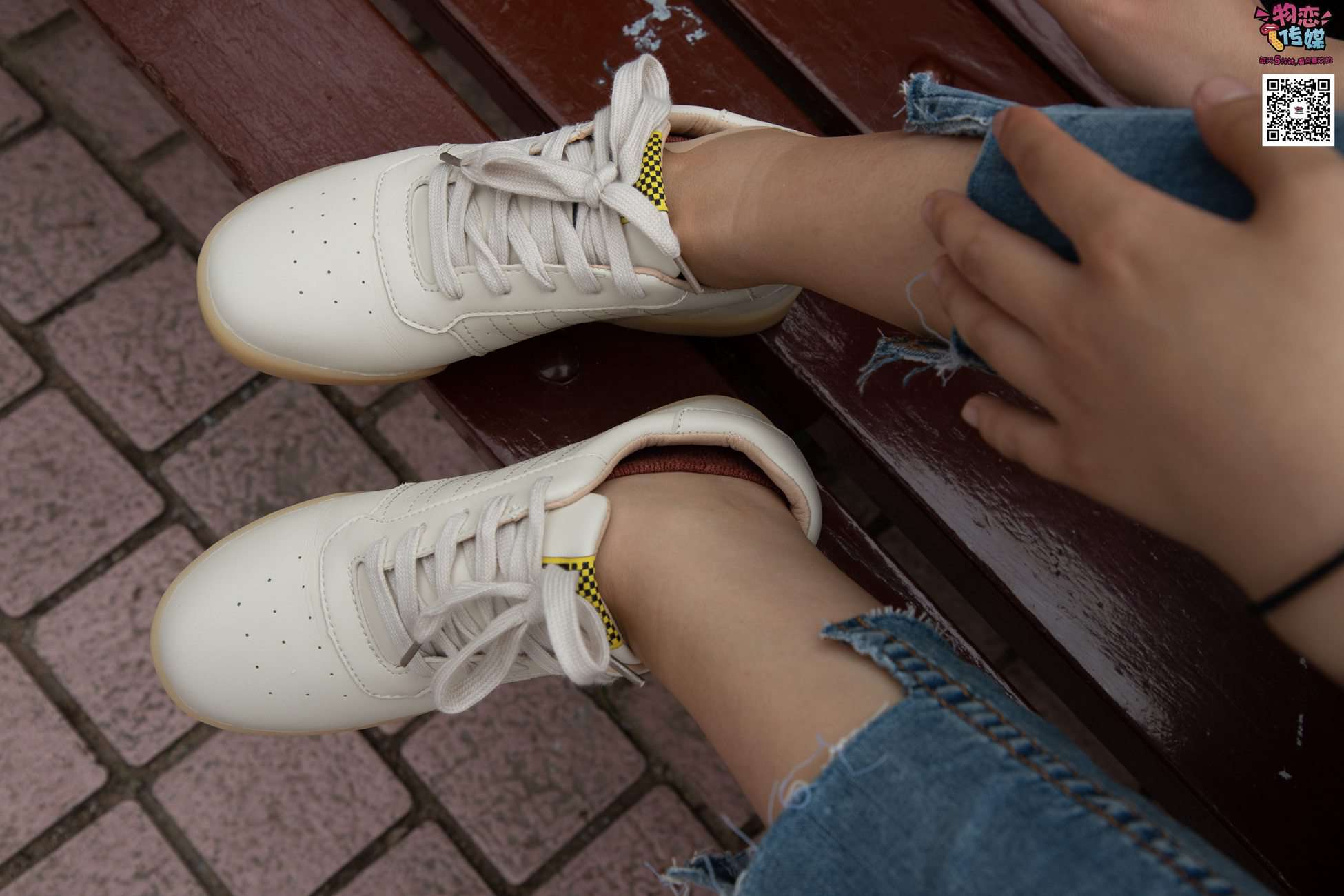 图片[189]-物恋传媒 No.014 高冷风格的大一小姐姐哦,小白鞋搭配粉色船袜 [237P] – 速更版-美库