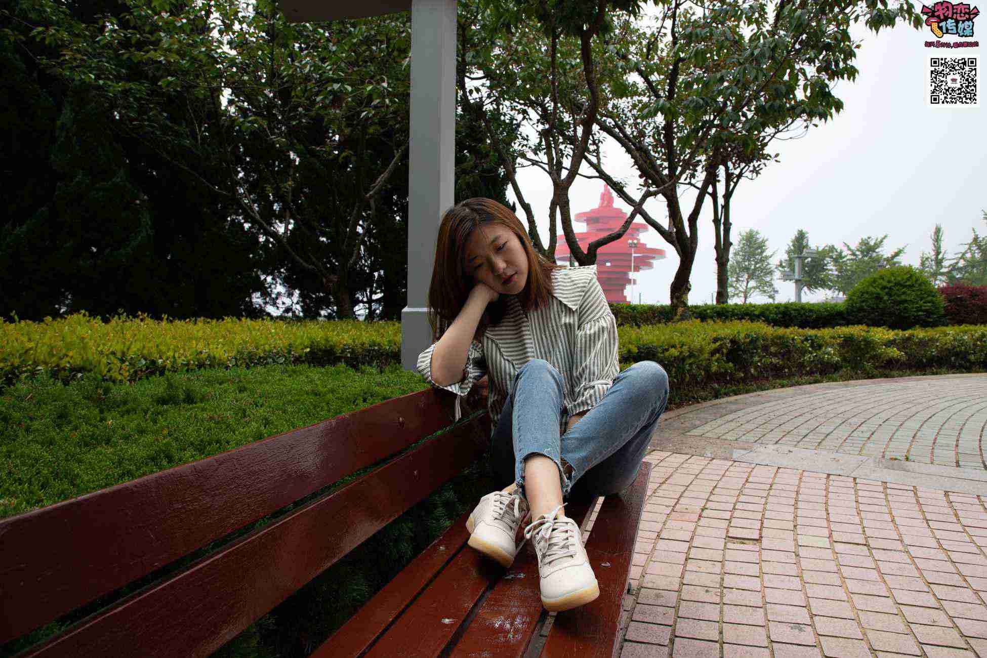 图片[191]-物恋传媒 No.014 高冷风格的大一小姐姐哦,小白鞋搭配粉色船袜 [237P] – 速更版-美库