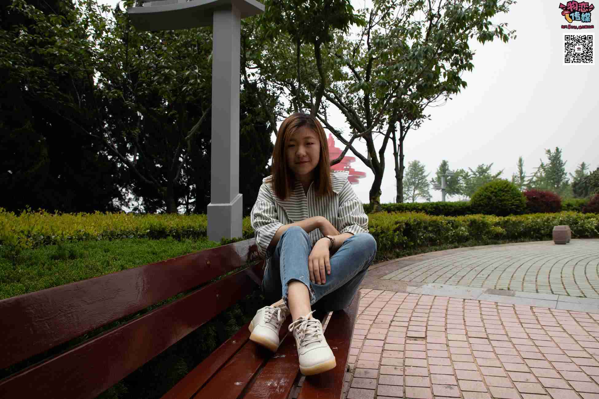 图片[194]-物恋传媒 No.014 高冷风格的大一小姐姐哦,小白鞋搭配粉色船袜 [237P] – 速更版-美库