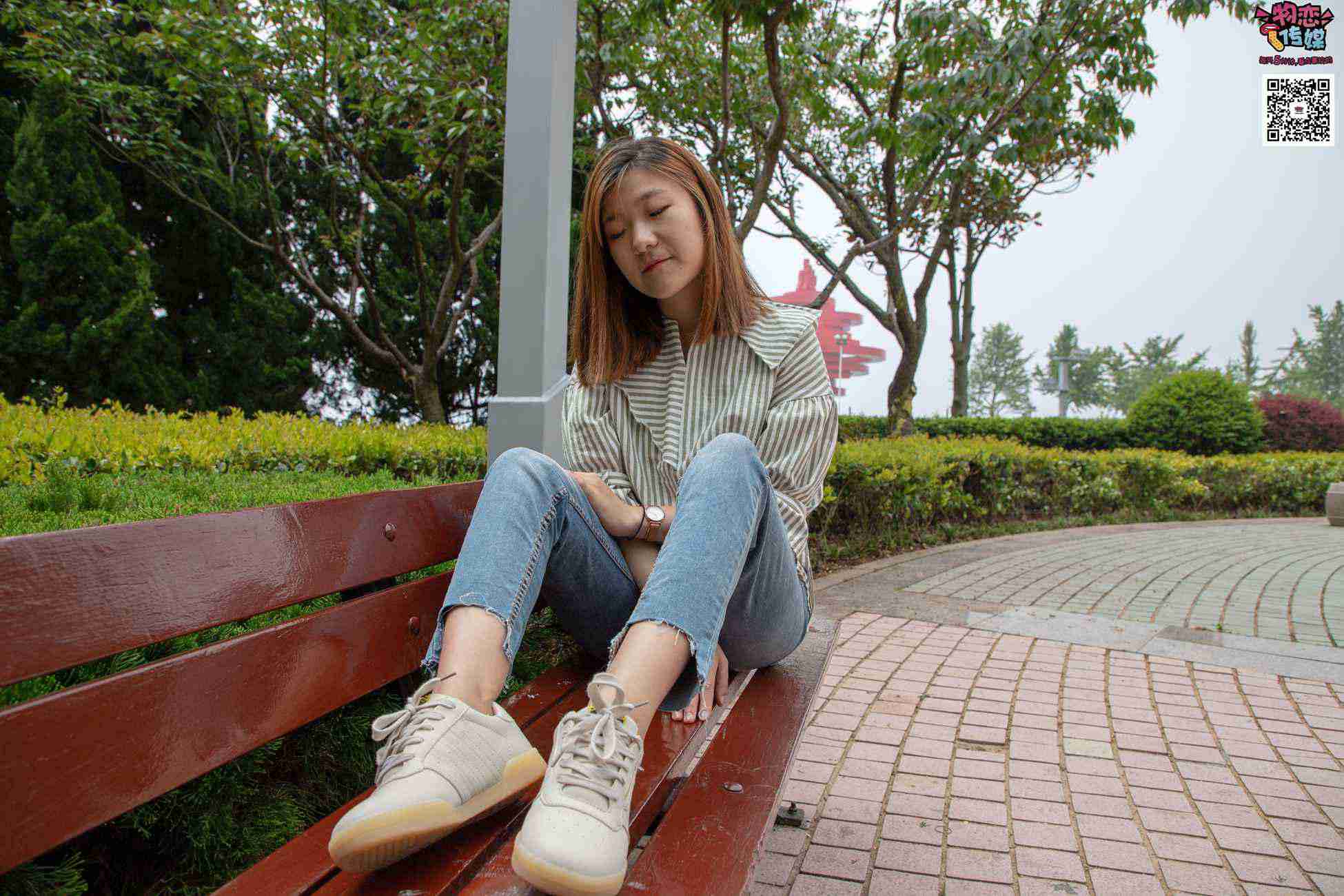 图片[197]-物恋传媒 No.014 高冷风格的大一小姐姐哦,小白鞋搭配粉色船袜 [237P] – 速更版-美库