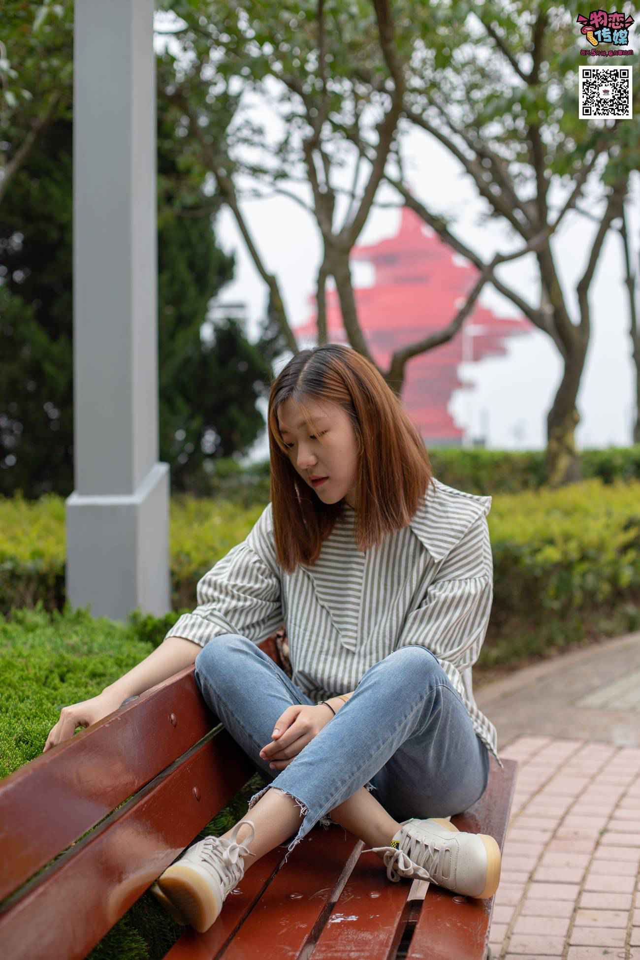 图片[201]-物恋传媒 No.014 高冷风格的大一小姐姐哦,小白鞋搭配粉色船袜 [237P] – 速更版-美库