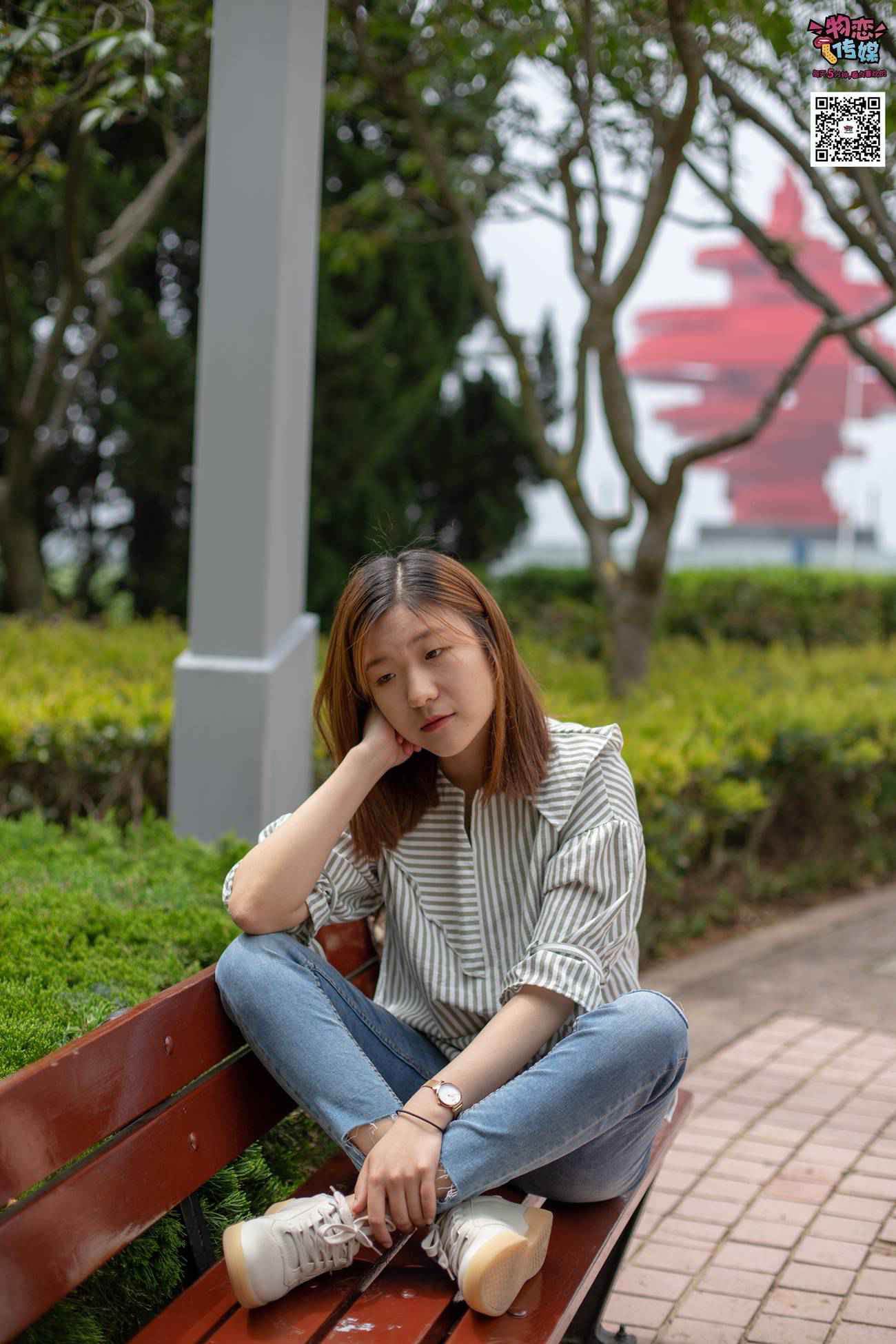 图片[207]-物恋传媒 No.014 高冷风格的大一小姐姐哦,小白鞋搭配粉色船袜 [237P] – 速更版-美库