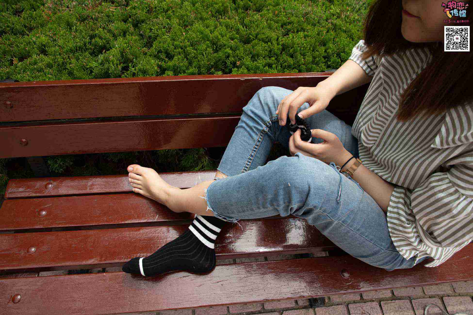 图片[238]-物恋传媒 No.014 高冷风格的大一小姐姐哦,小白鞋搭配粉色船袜 [237P] – 速更版-美库