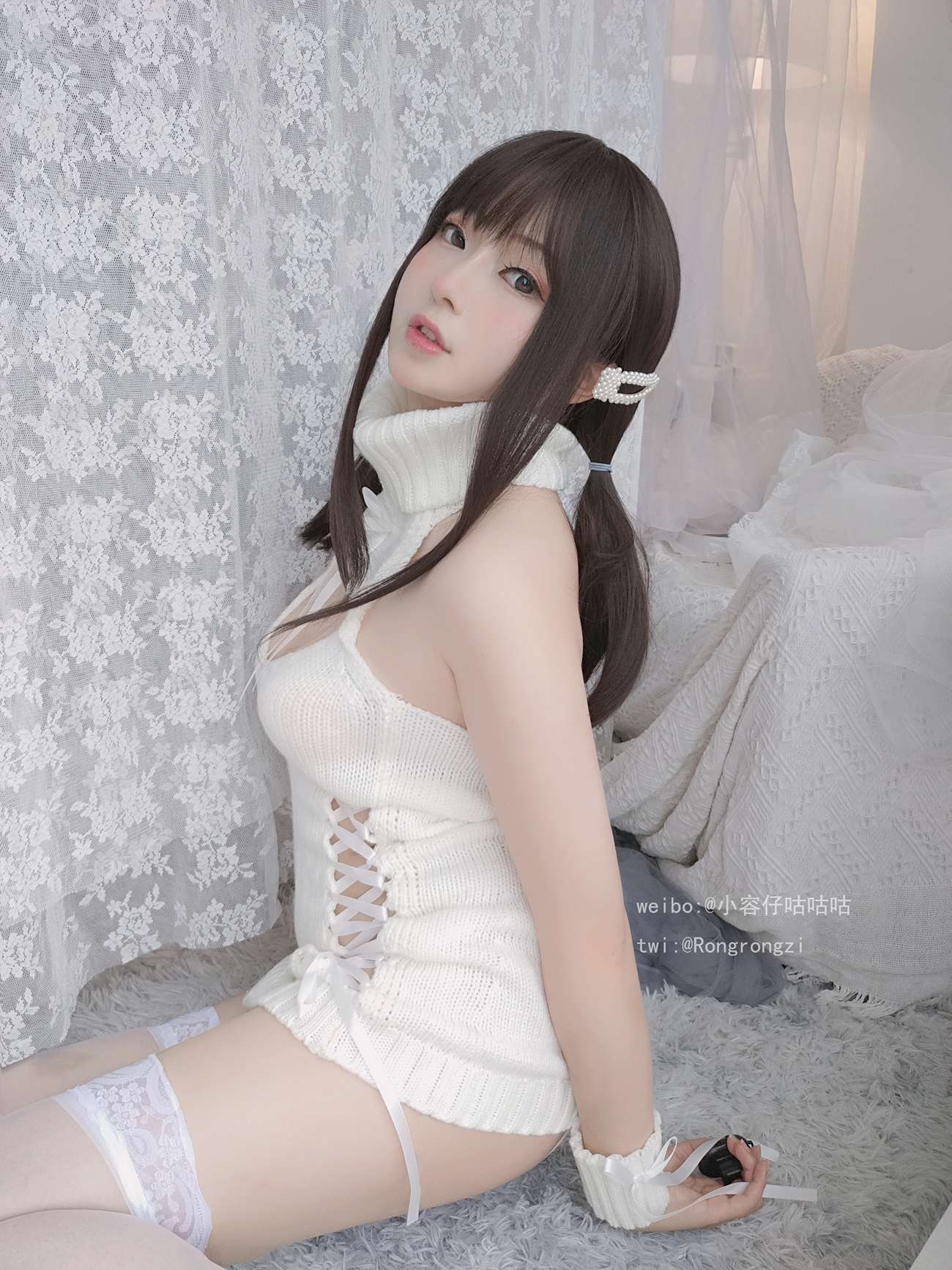 图片[13]-小容仔咕咕咕 – 纯白毛衣[12P] – 速更版-美库